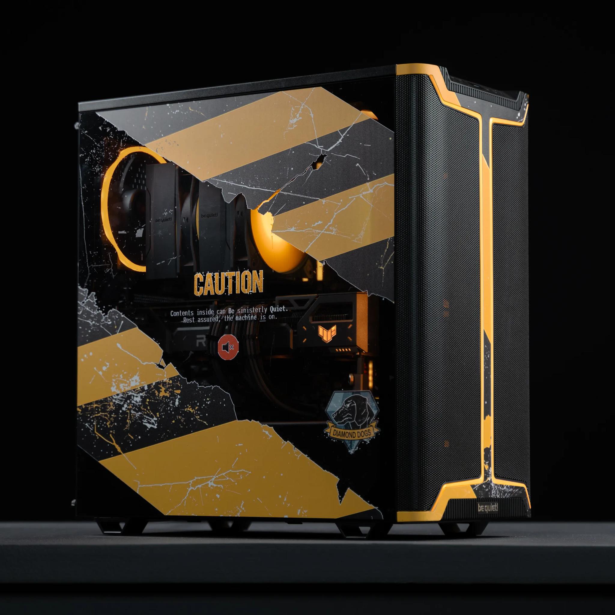 [34 dB] “QuietCorpo” RX 9070 XT Ryzen 9 9900X 48GB 2TB Windows 11 Silent Gaming PC Powerhouse