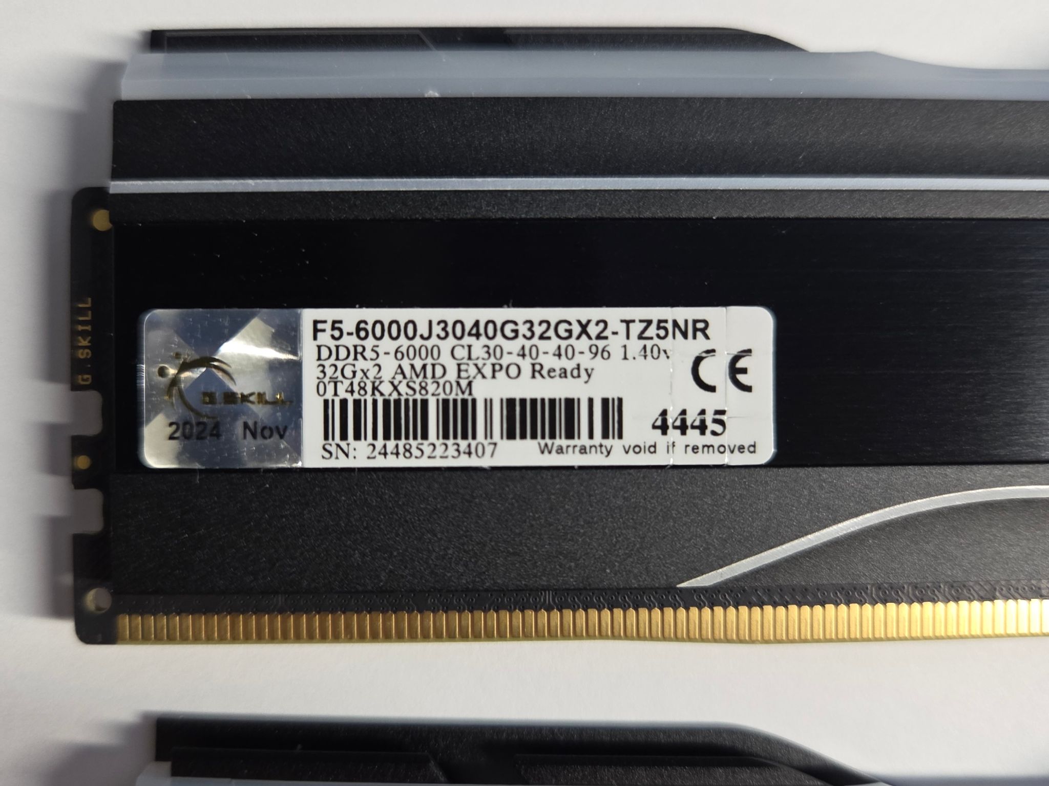 G.Skill Trident Z5 Neo RGB 64GB DDR5-6000 (2x32GB) CL30