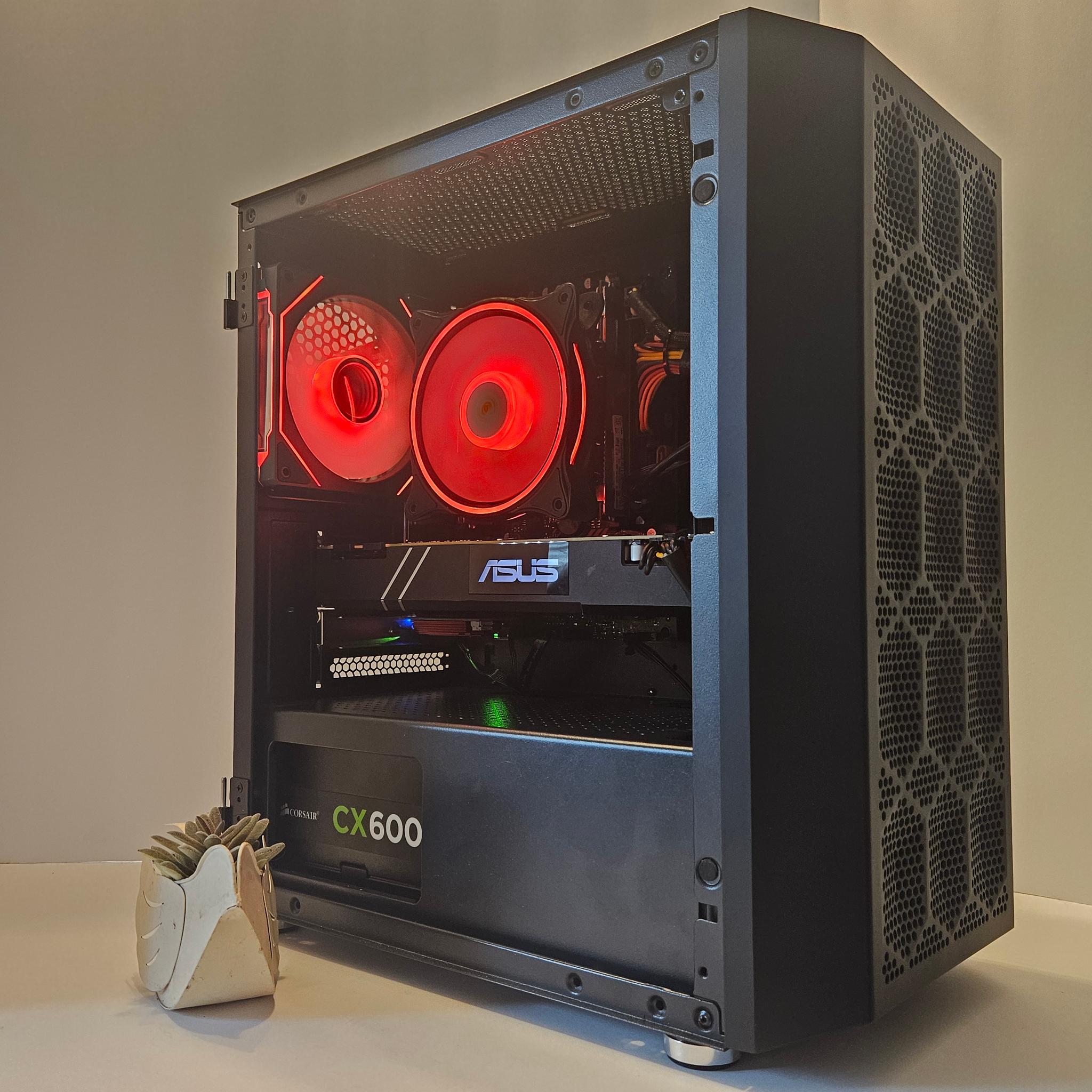 10-Core Xeon E5-2680 v2 | GTX 1080 | 32GB RAM | NVMe SSD+HDD | Win 11 Custom PC