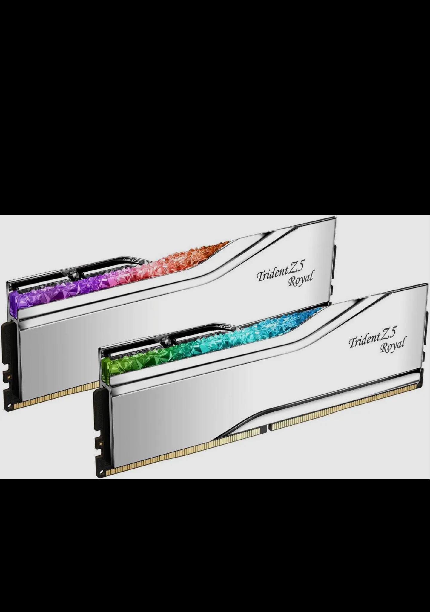 G.SKILL Trident Z5 Royal Series 64GB (2 x 32GB) 288-Pin PC RAM DDR5 6400 F5-6400J3239G32GX2-TR5S