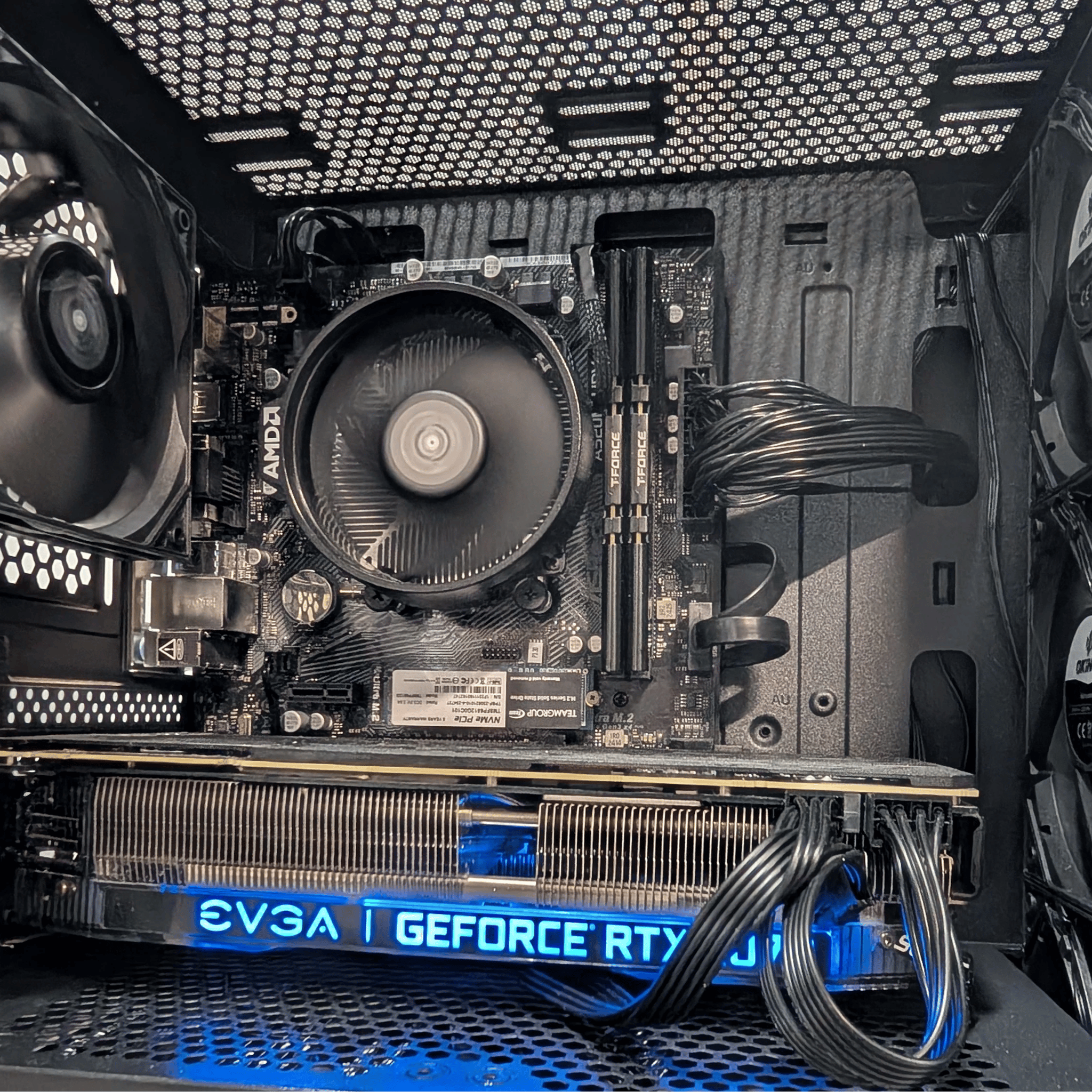 RGB-less 🪵Walnut🪵 Accented PC | Ryzen 5600G | RTX 2070 Super | 16GB DDR4 | 1.5TB Storage