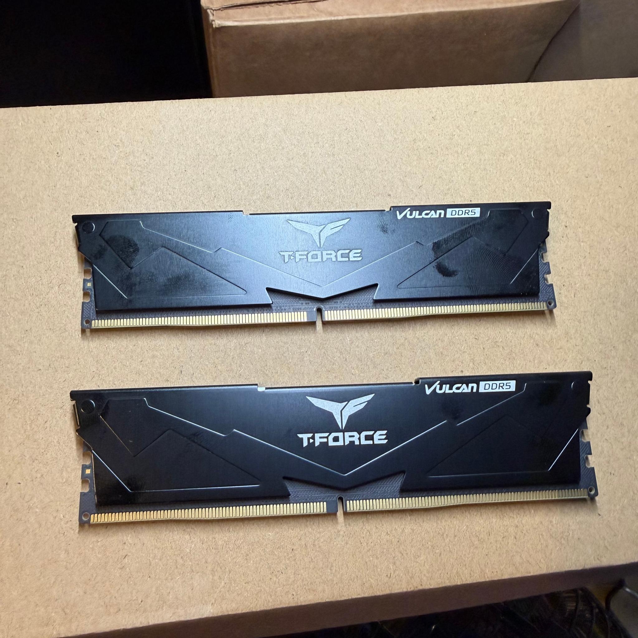 16 GB DDR5 Ram Team Group T Force Vulcan