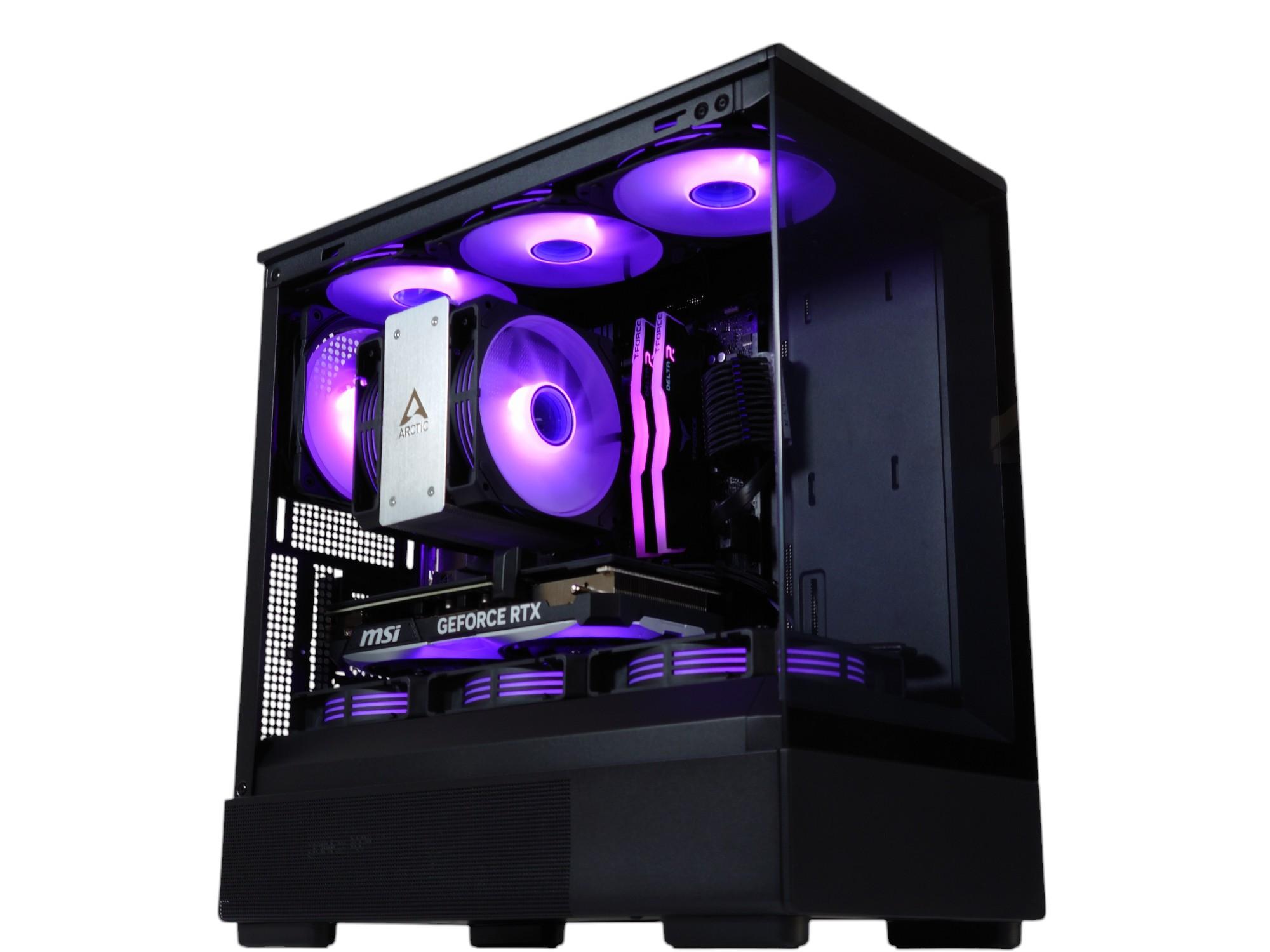 🖤💚Darkstar❇️ Gaming PC❇️Nvidia RTX 4060 8GB❇️AMD Ryzen 7 5700X3D 8-Core❇️32GB DDR4❇️ 1TB SSD