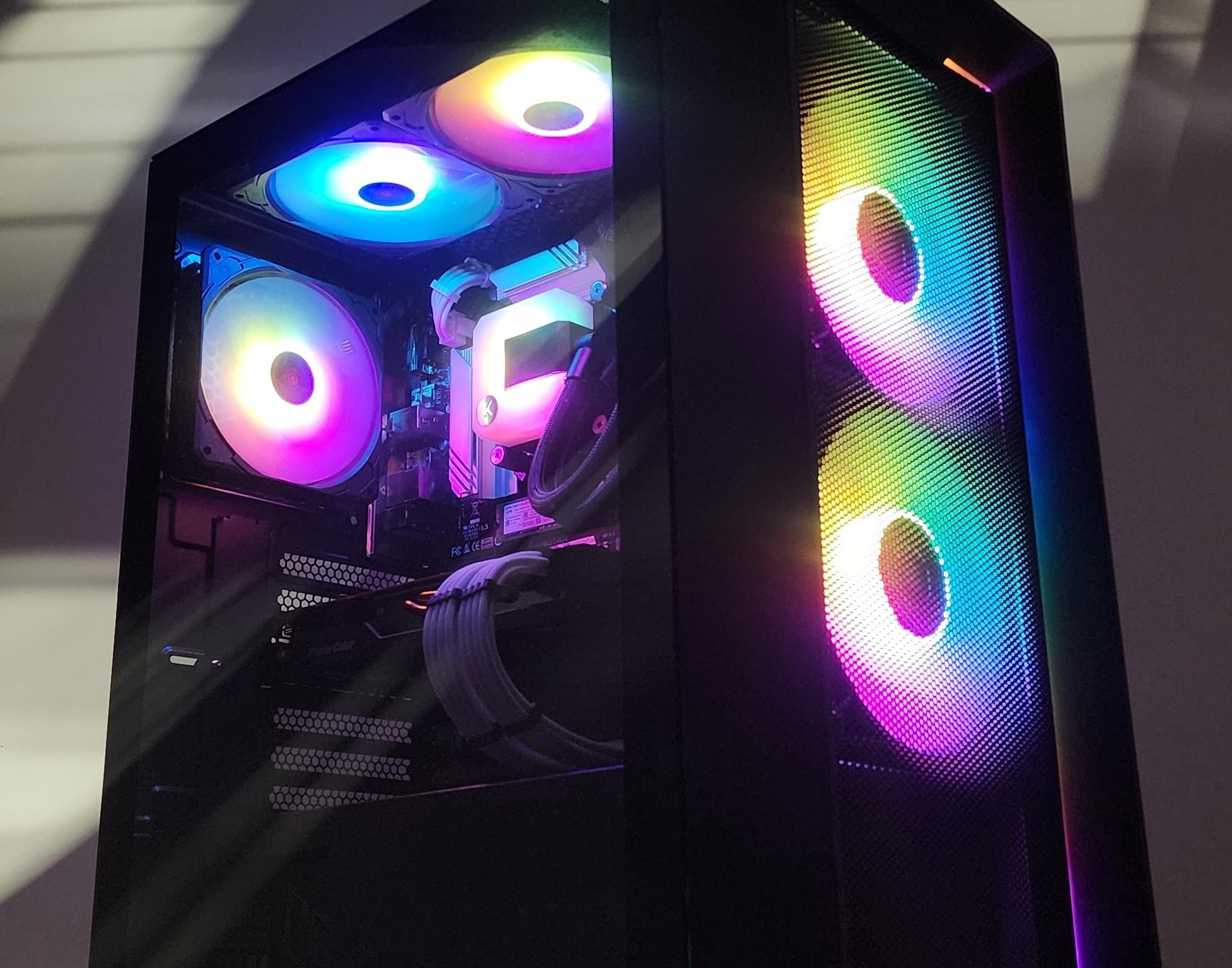 Gaming PC i7-11700KF 32GB RAM 1TB SSD RX 6700 10GB Windows 11 Computer