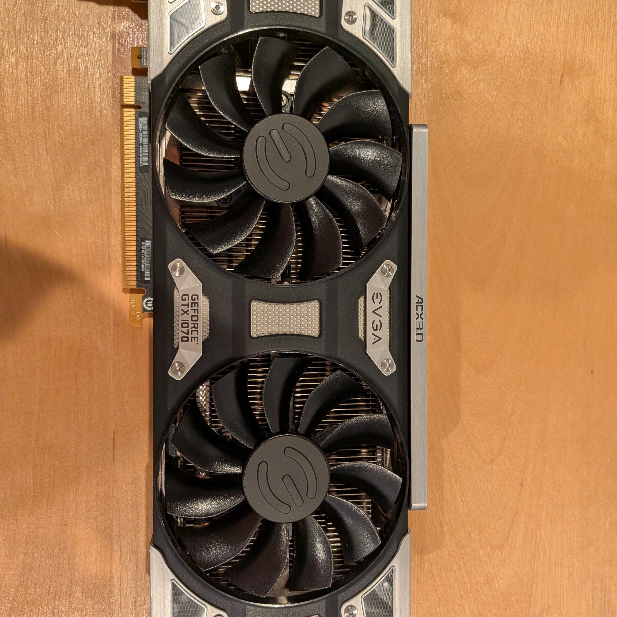 EVGA SC GAMING GeForce GTX 1070