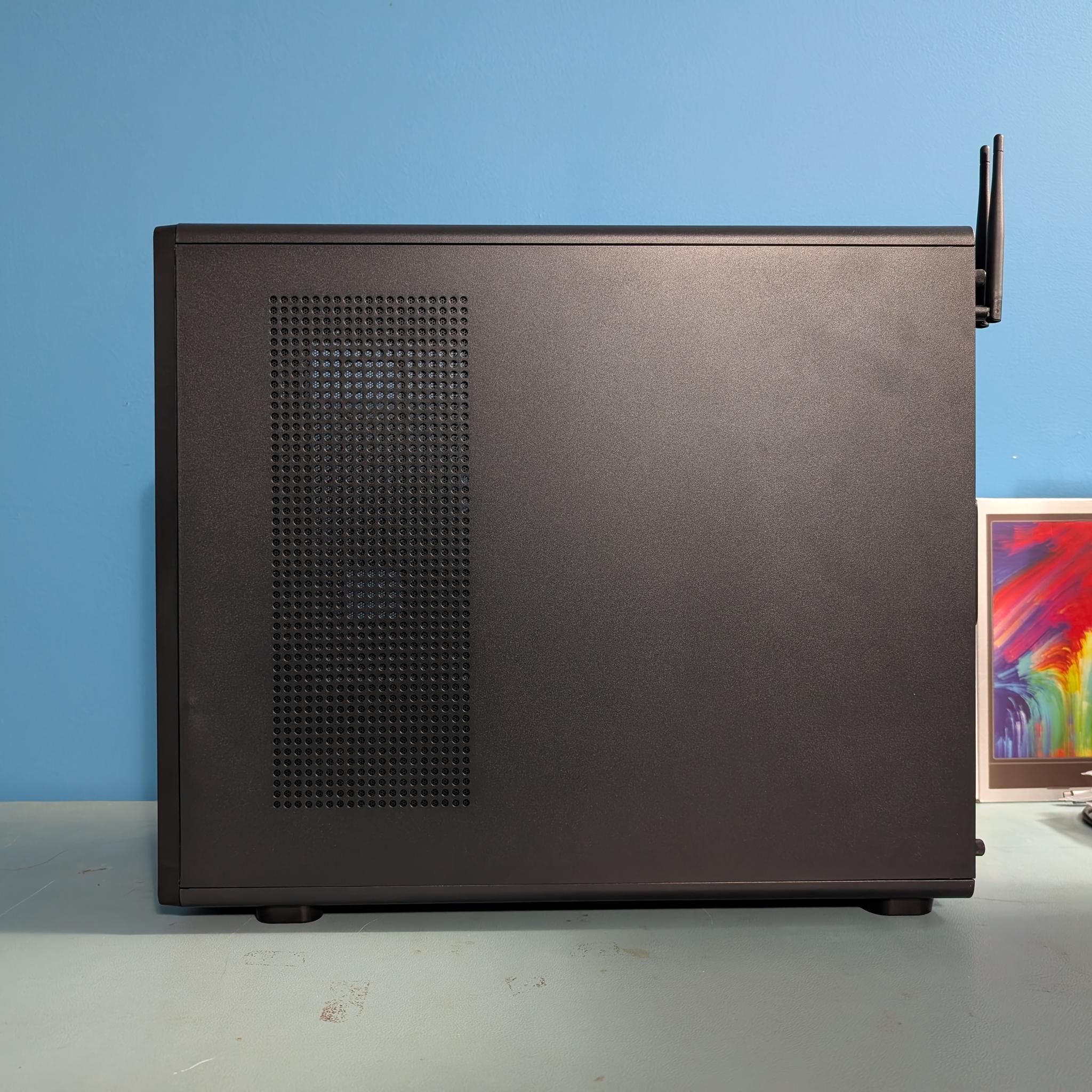 RTX 5060 Ti 16GB Gaming PC – Ryzen 5 7500F | 1440p Ultra | Black & Wood
