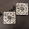2 x Corsair LL120 RGB 120mm White RGB LED PWM Fans