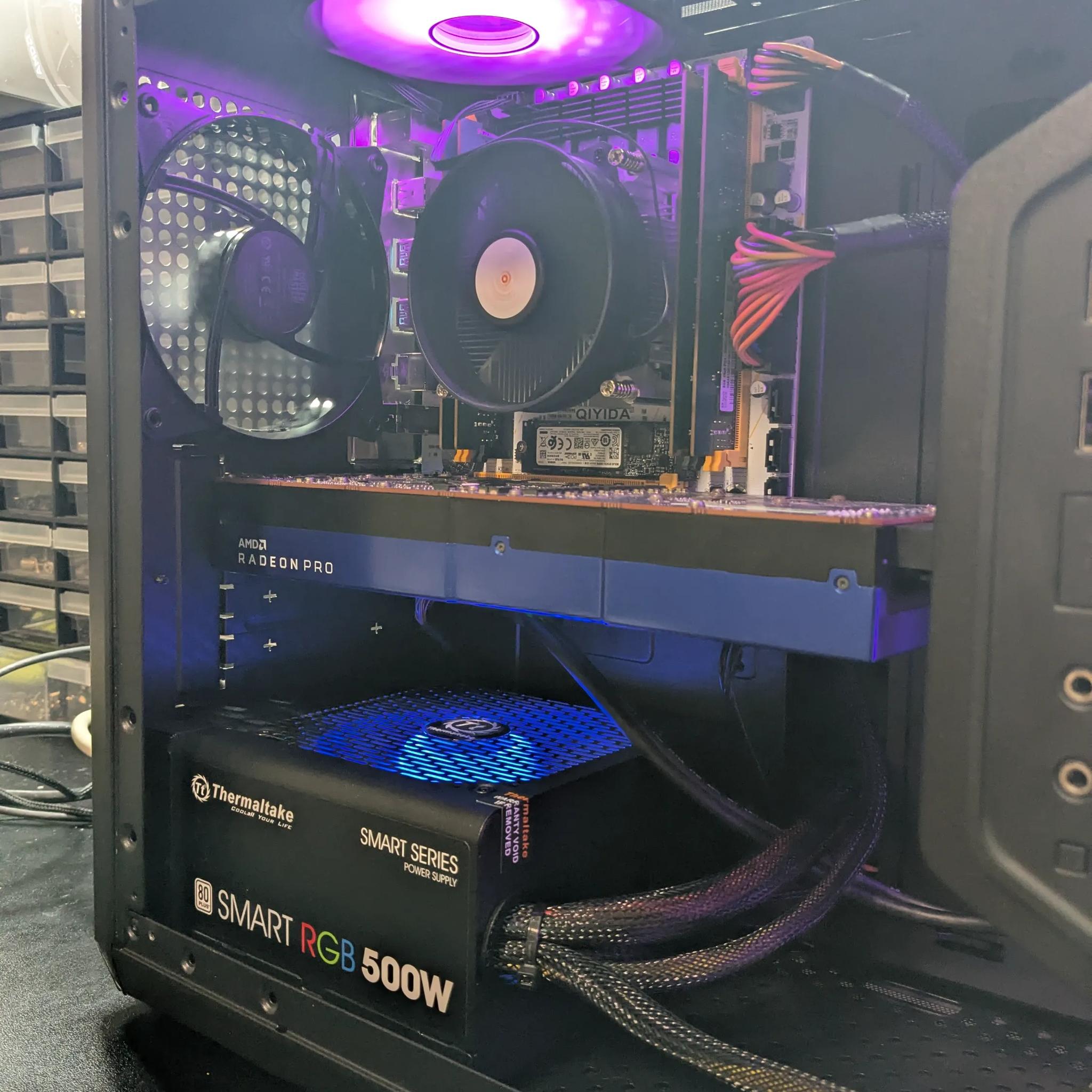 Gaming/Editing/Streaming | 180 Day Warranty | 12 Core Xeon, 32GB RAM,  8GB AMD W5700, Win11, Wifi