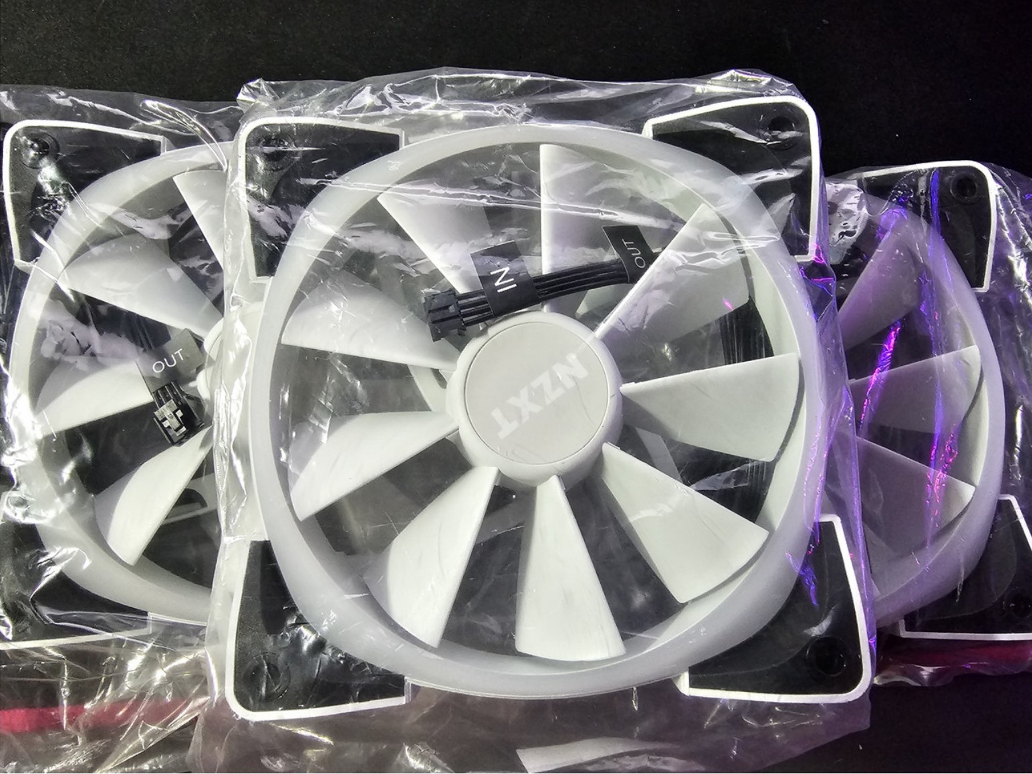 NZXT Aer RGB 2 120mm Fans White, Set of 3