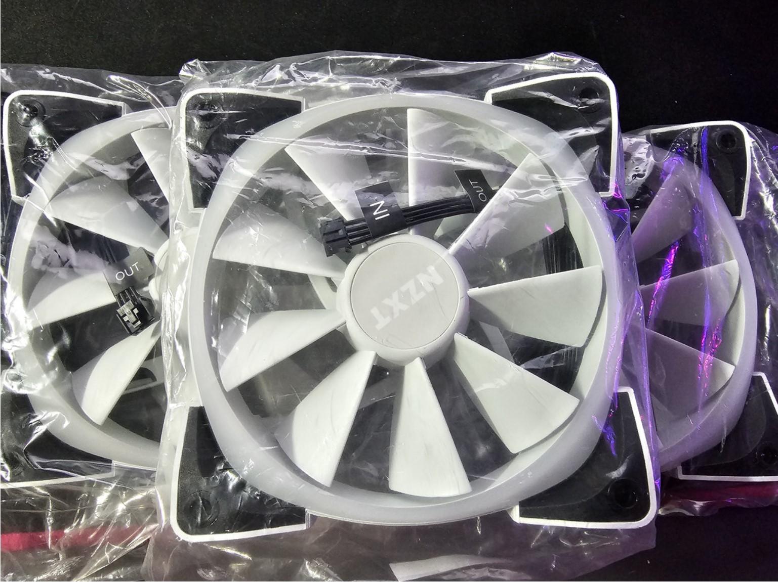 NZXT Aer RGB 2 120mm Fans White, Set of 3