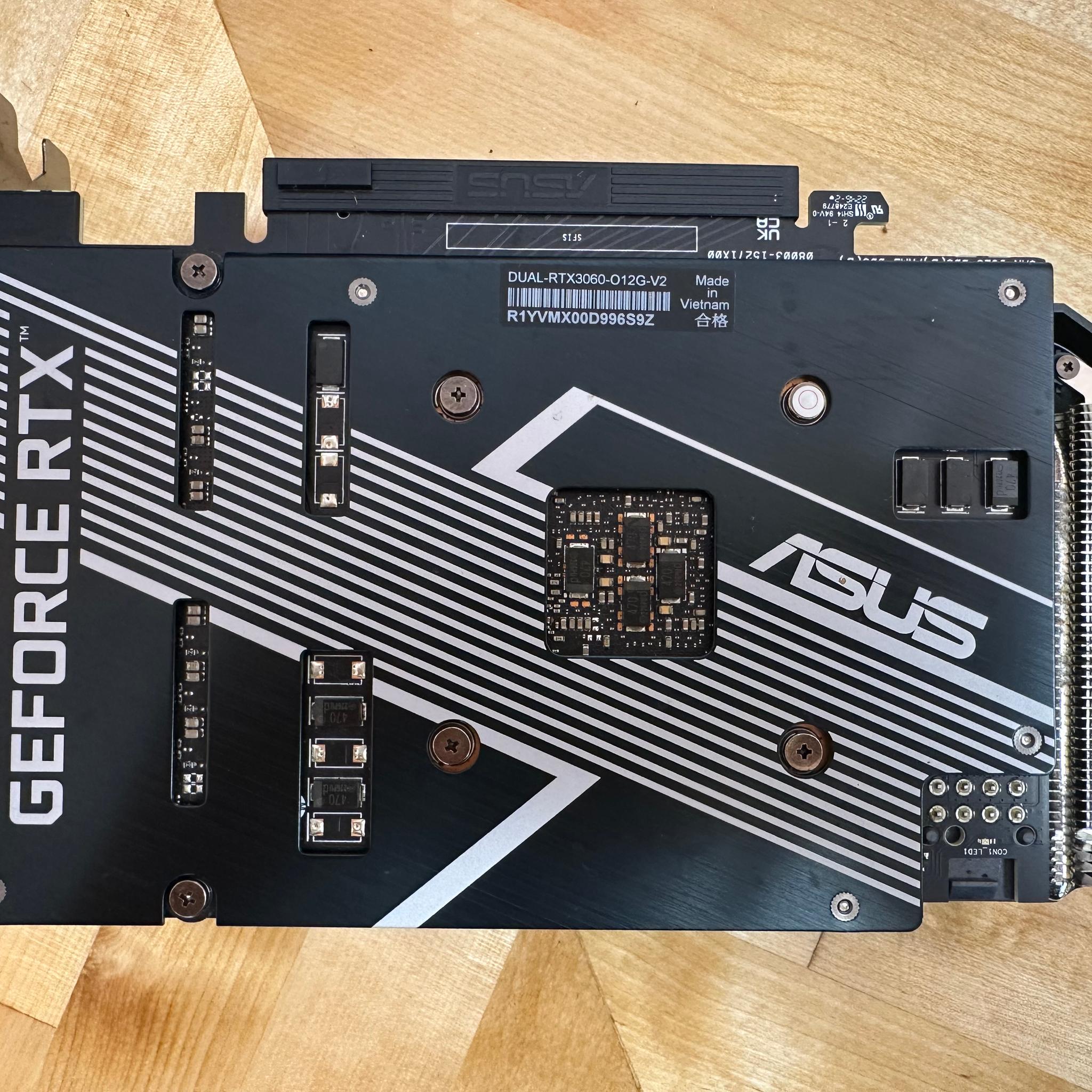 ASUS DUAL GeForce RTX 3060 OC 12GB