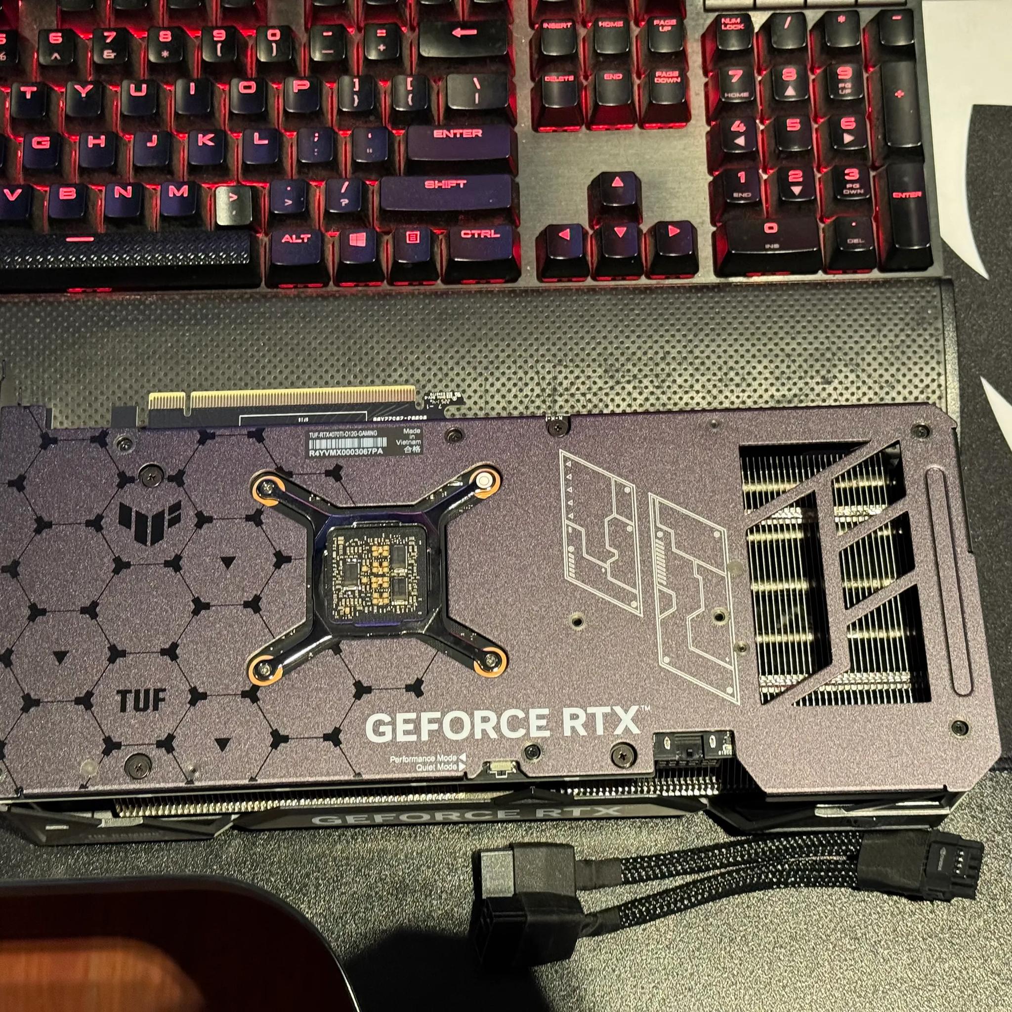 ASUS TUF Gaming NVIDIA GeForce RTX 4070 Ti OC Edition Gaming