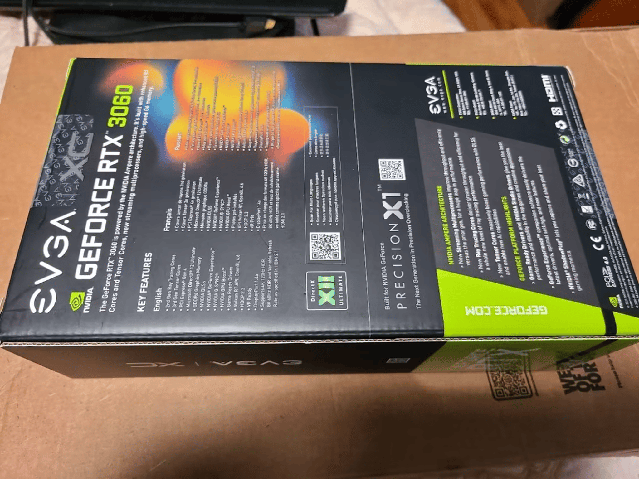 EVGA RTX 3060 XC Gaming 12gb