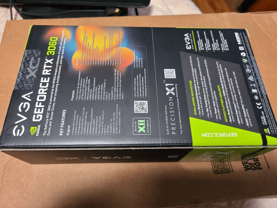EVGA RTX 3060 XC Gaming 12gb