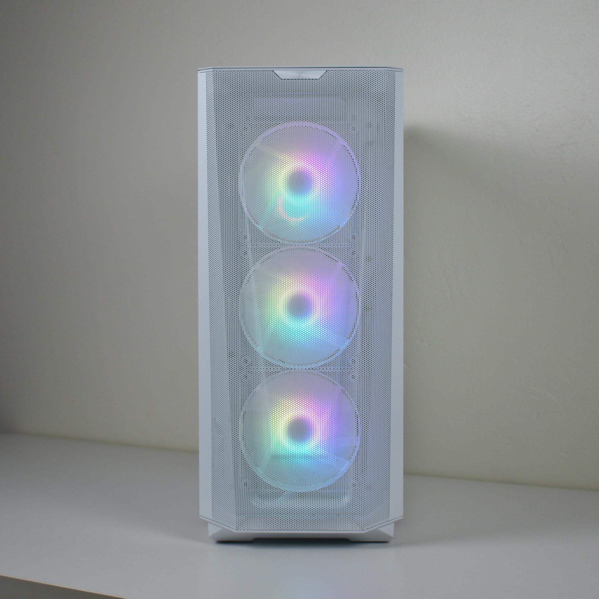 Forge Hercules ❄️ARCTIC WHITE❄️ Gaming PC / RTX 3060ti / Ryzen 5600 / 1TB NVME SSD / 16GB DR4 / WiFi