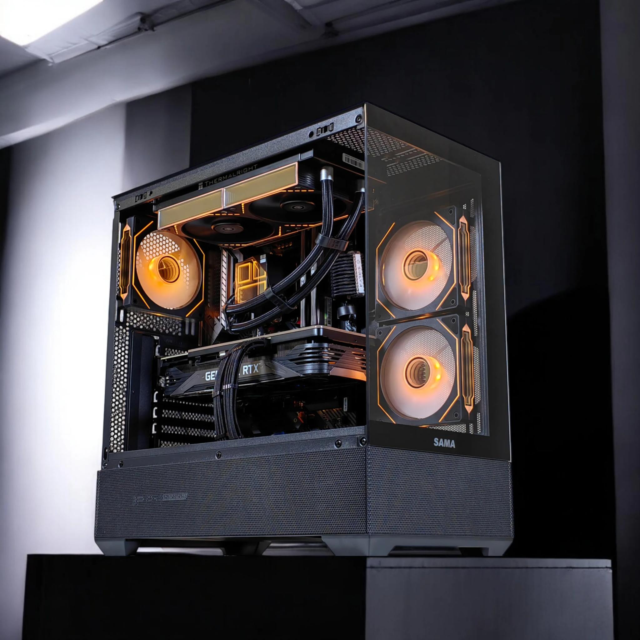 🚨Liquid Cooled Gaming PC🚀 Nvidia RTX 3080 10GB🚀AMD Ryzen 7 5700X3D 3D V-Cache🚀 32GB DDR4🚀1TB SSD