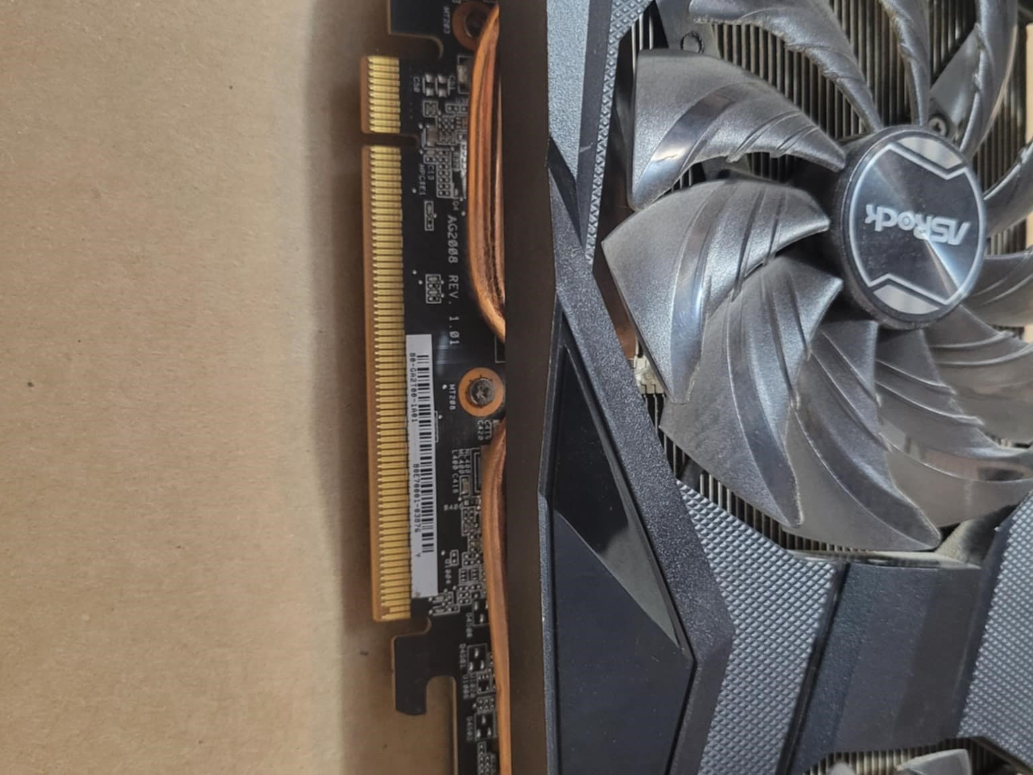Asrock Challenger 6600XT 8GB GPU