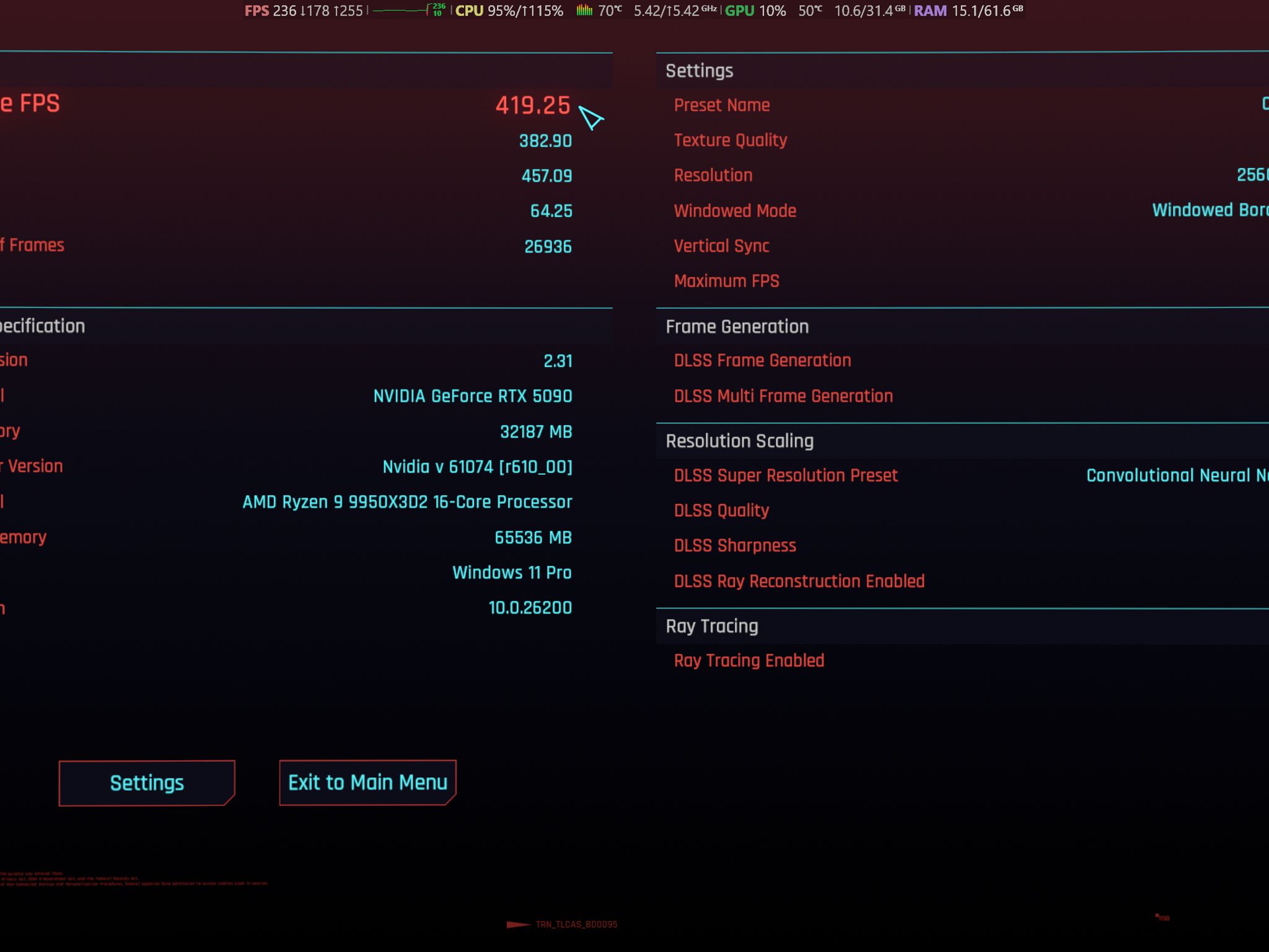 "EndGame Project Amber" | 9950X3D2 | 5090 Gigabyte | 64GB DDR5 | 6TB Nvme |