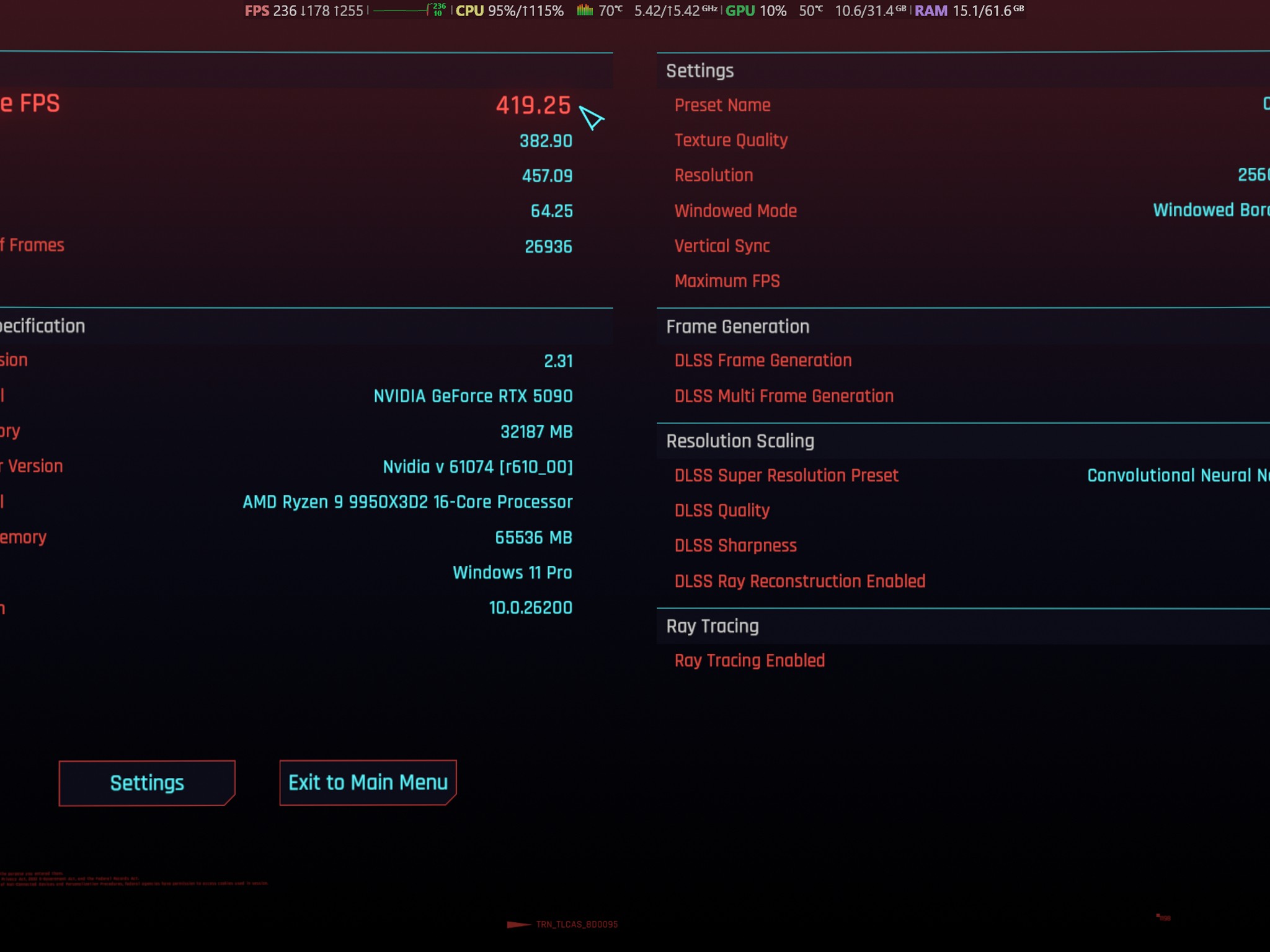 "EndGame Project Amber" | 9950X3D2 | 5090 Gigabyte | 64GB DDR5 | 6TB Nvme |