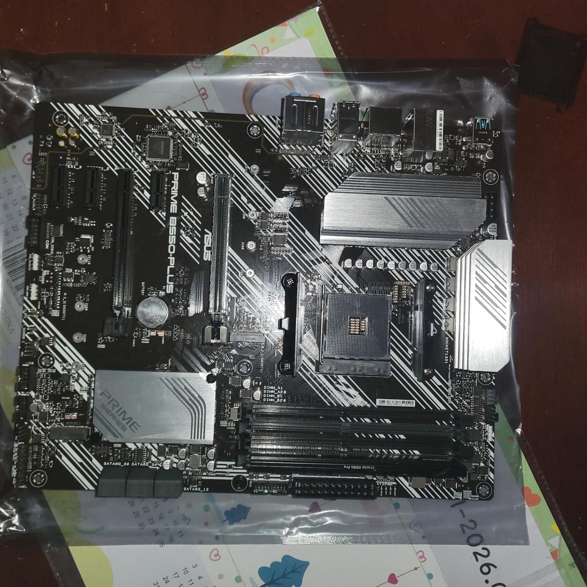 Ryzen 9 5900x, 64 gb of DDR4 crucial pro, b550 prime