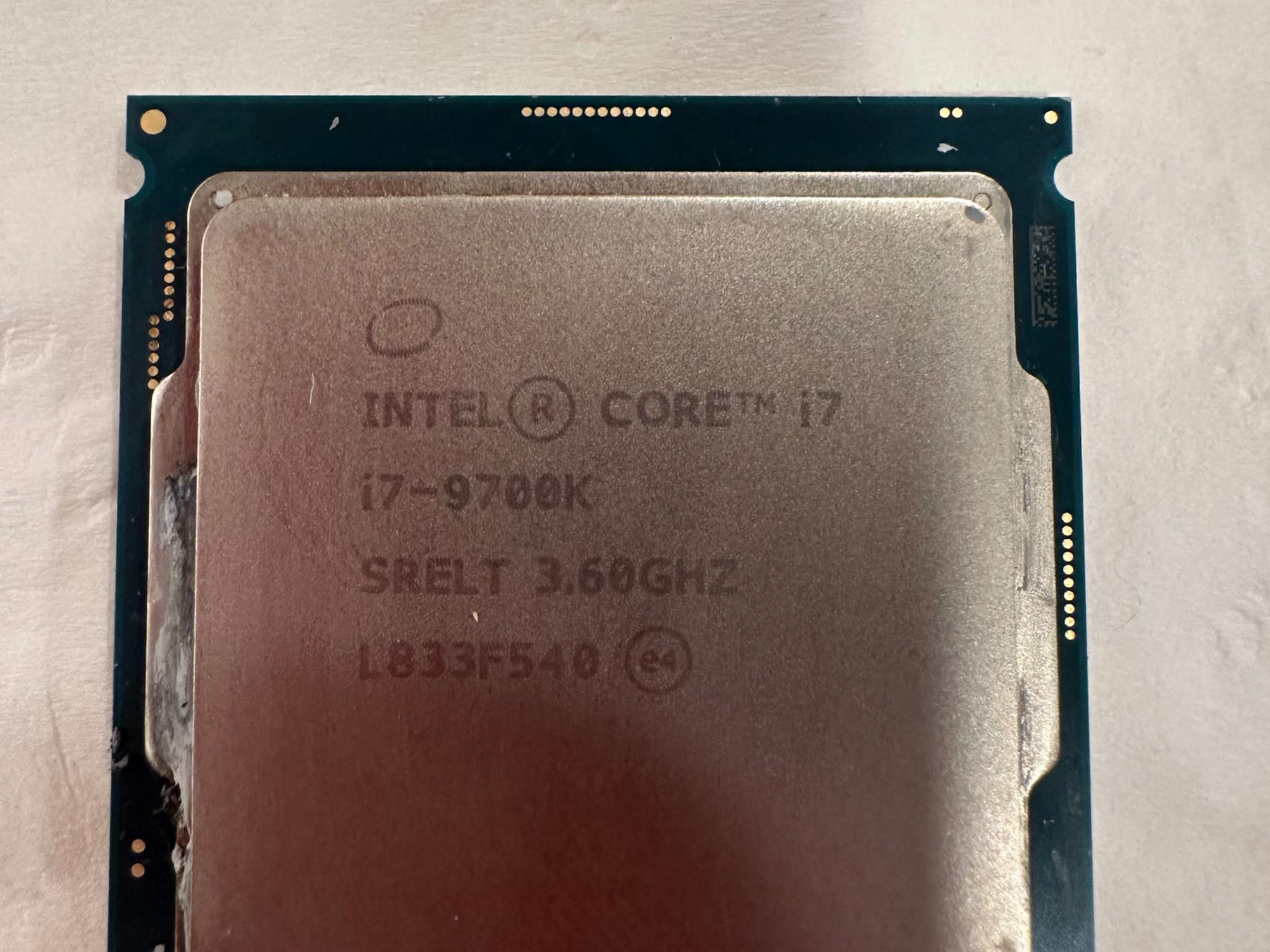 Intel Core I7-9700K and Gigabyte Z390 Gaming SLI