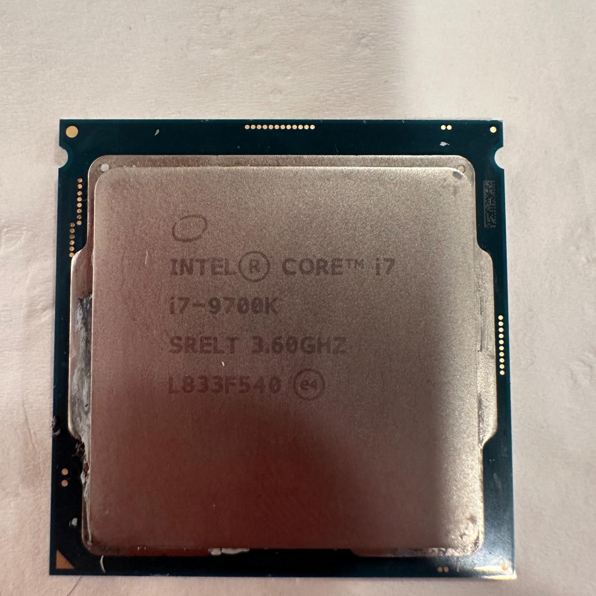 Intel Core I7-9700K and Gigabyte Z390 Gaming SLI