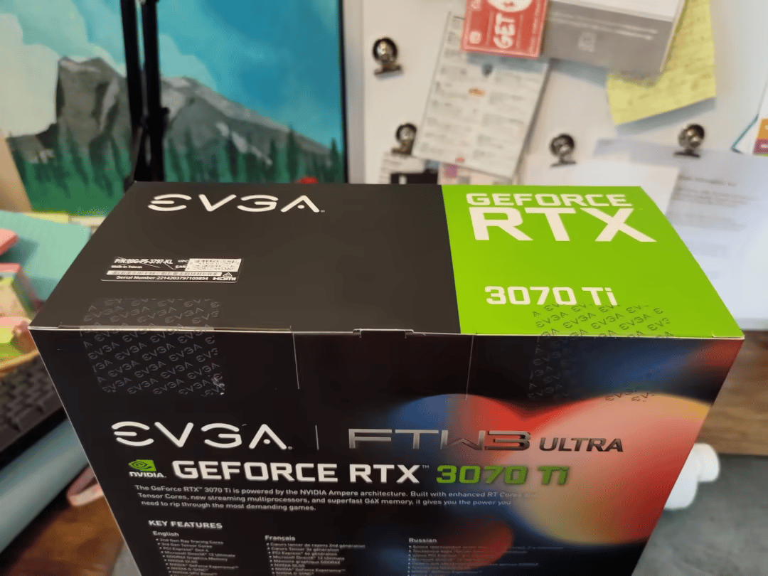 EVGA GeForce RTX 3070Ti FTW3 Ultra Gaming | SKU: 08G-P5-3797-KL