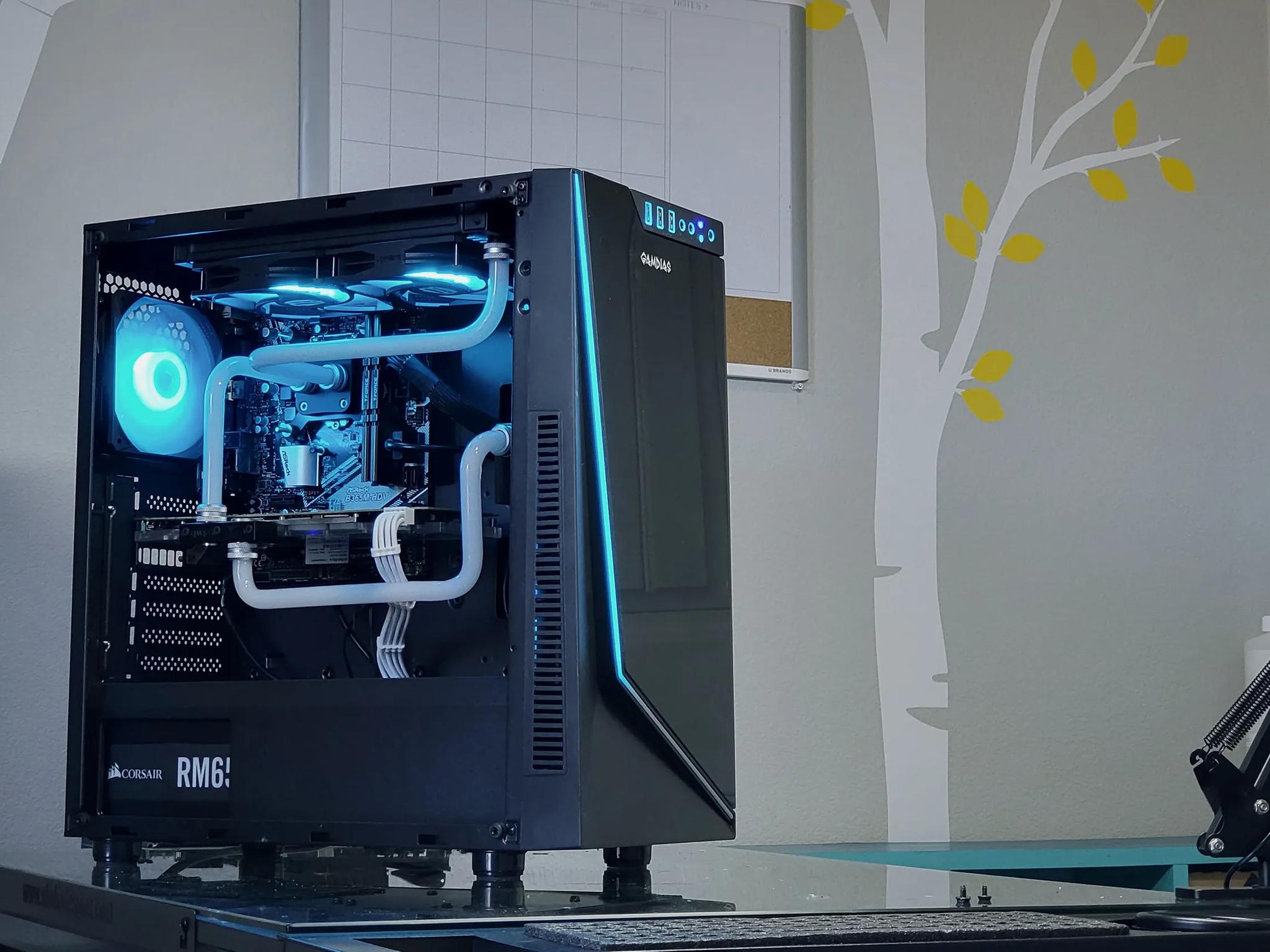 I7 8700/ GTX 1080 Gaming PC Computer Water Cooled 