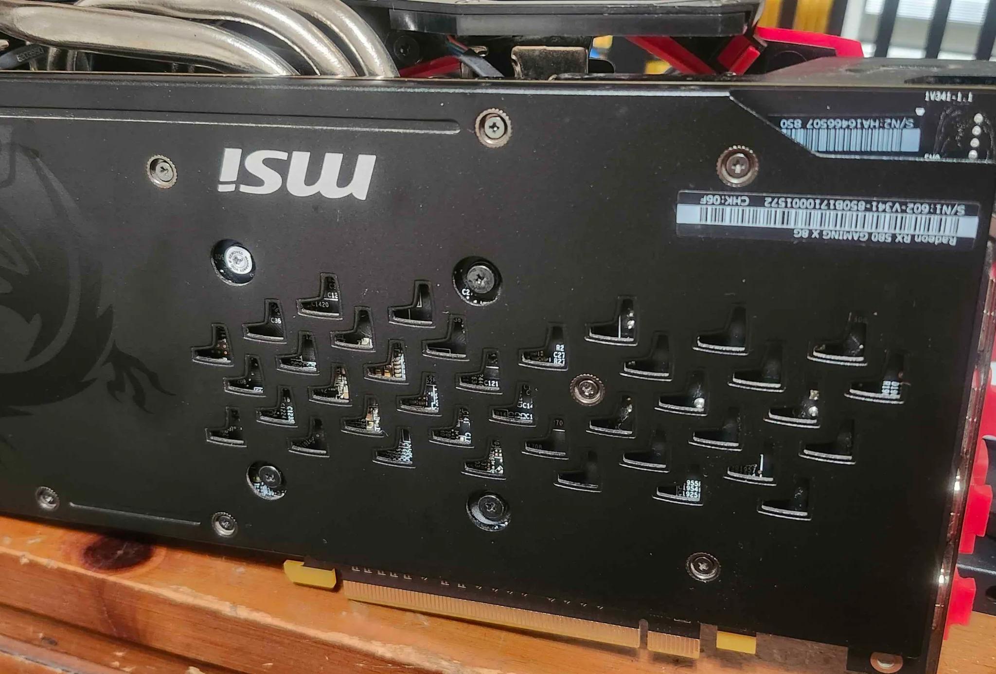 MSI Gaming X Radeon RX 580 8GB