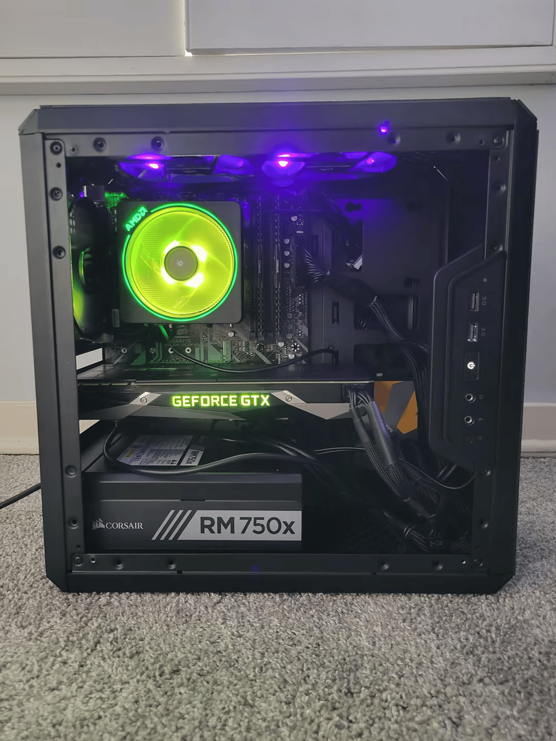 AMD Ryzen 5 3600x GTX 1080 Founders Compact Gaming PC! + Open box Razer Deathadder Mini
