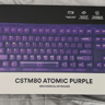 New DROP CSTM80 Atomic Purple TKL RGB Mechanical Keyboard – Milky Yellow switches