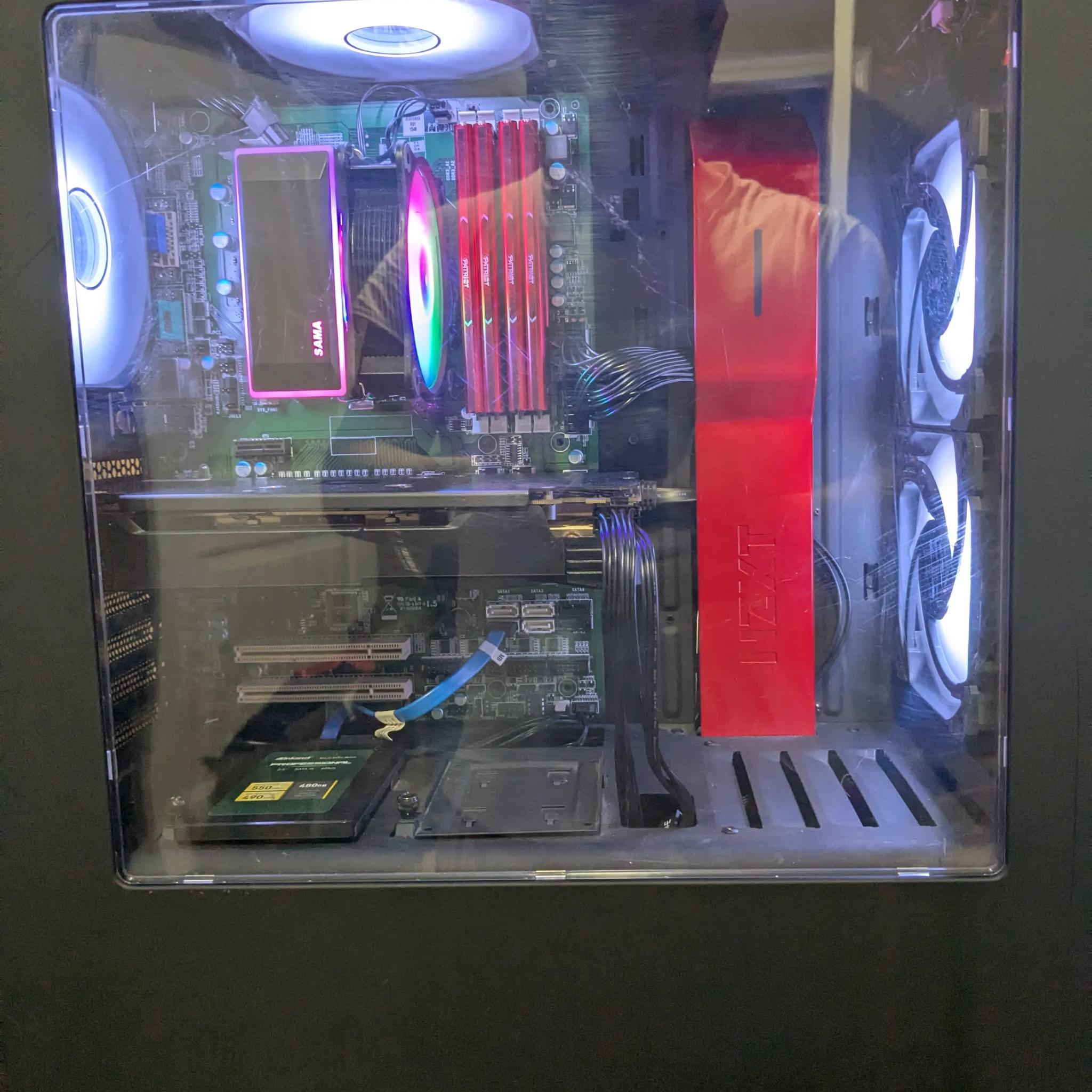 120 FPS Fortnite | 180 Day Warranty | i5 4590, 16GB RAM, 512GB SSD, RX 570 8GB, RGB, Win10, Wifi