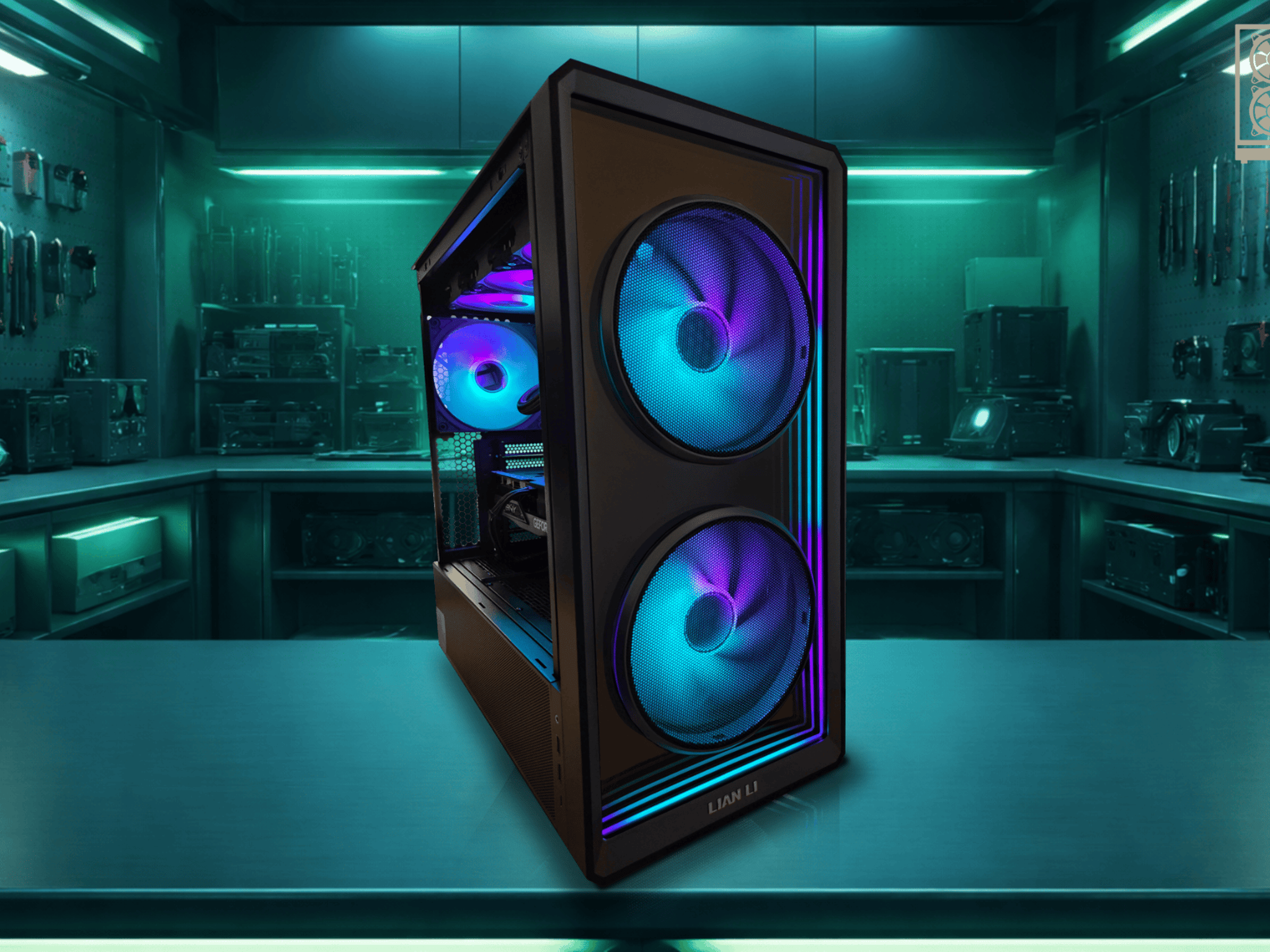 The Inifinity: Pro PC - 5070 TI | Ryzen 7 | 32GB DDR5 | 2TB NVME | 1000W | W11Pro