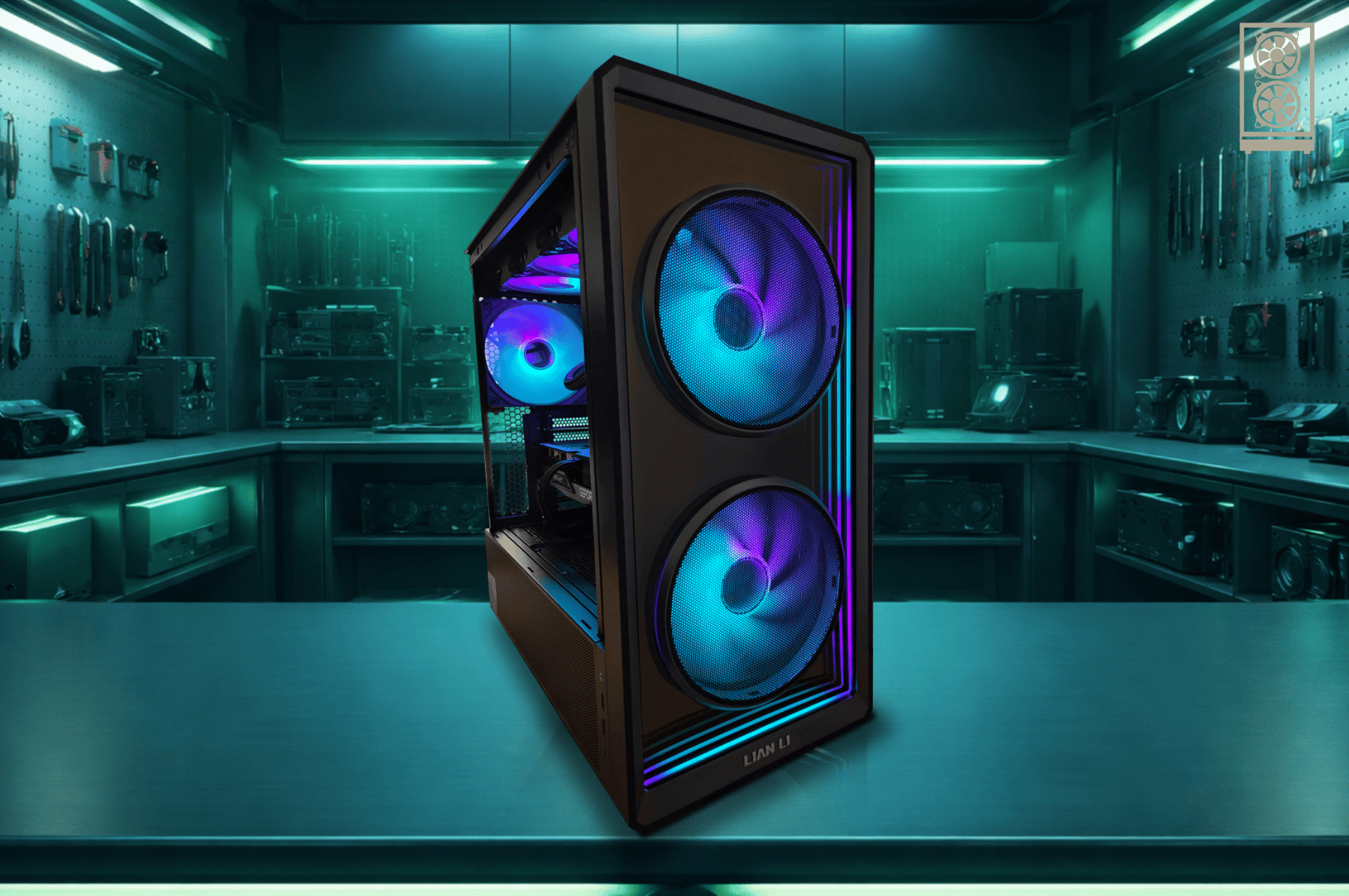 The Inifinity: Pro PC - 5070 TI | Ryzen 7 | 32GB DDR5 | 2TB NVME | 1000W | W11Pro