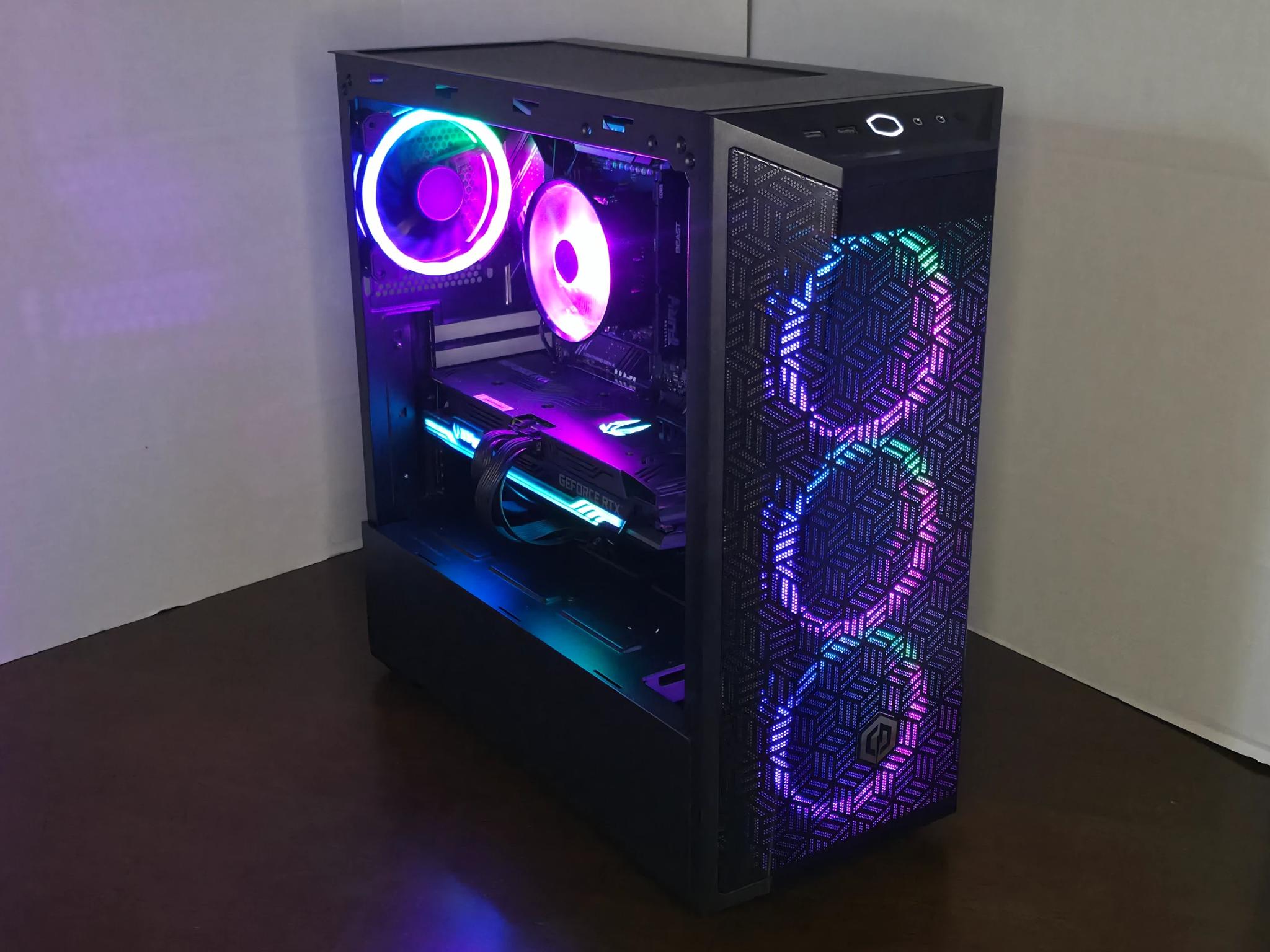 Custom Mid Range Gaming PC, AM5, DDR5, Black