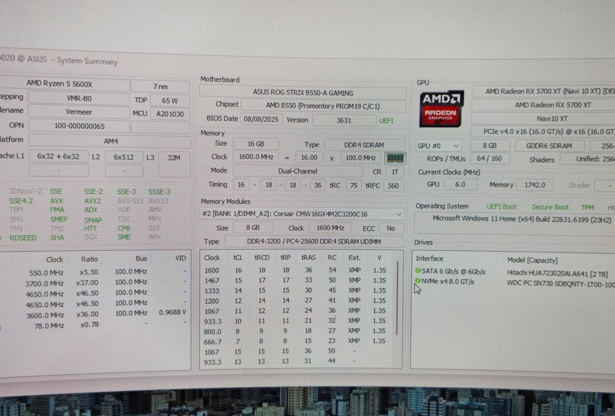 Ryzen 5 5600X | RX 5700 XT 8GB | 1TB NVMe + 2 TB HHD!!