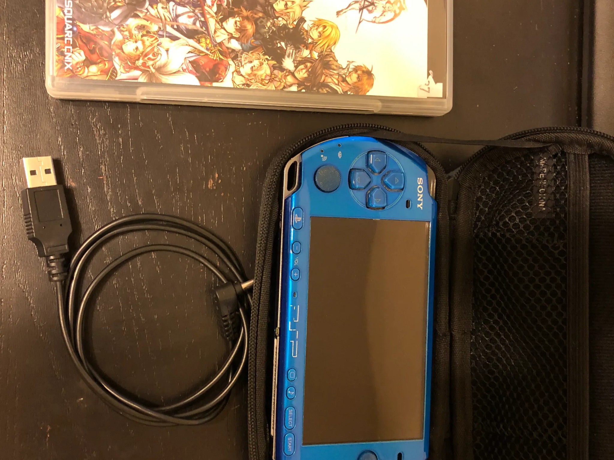 Blue PSP-3000 (128GB)