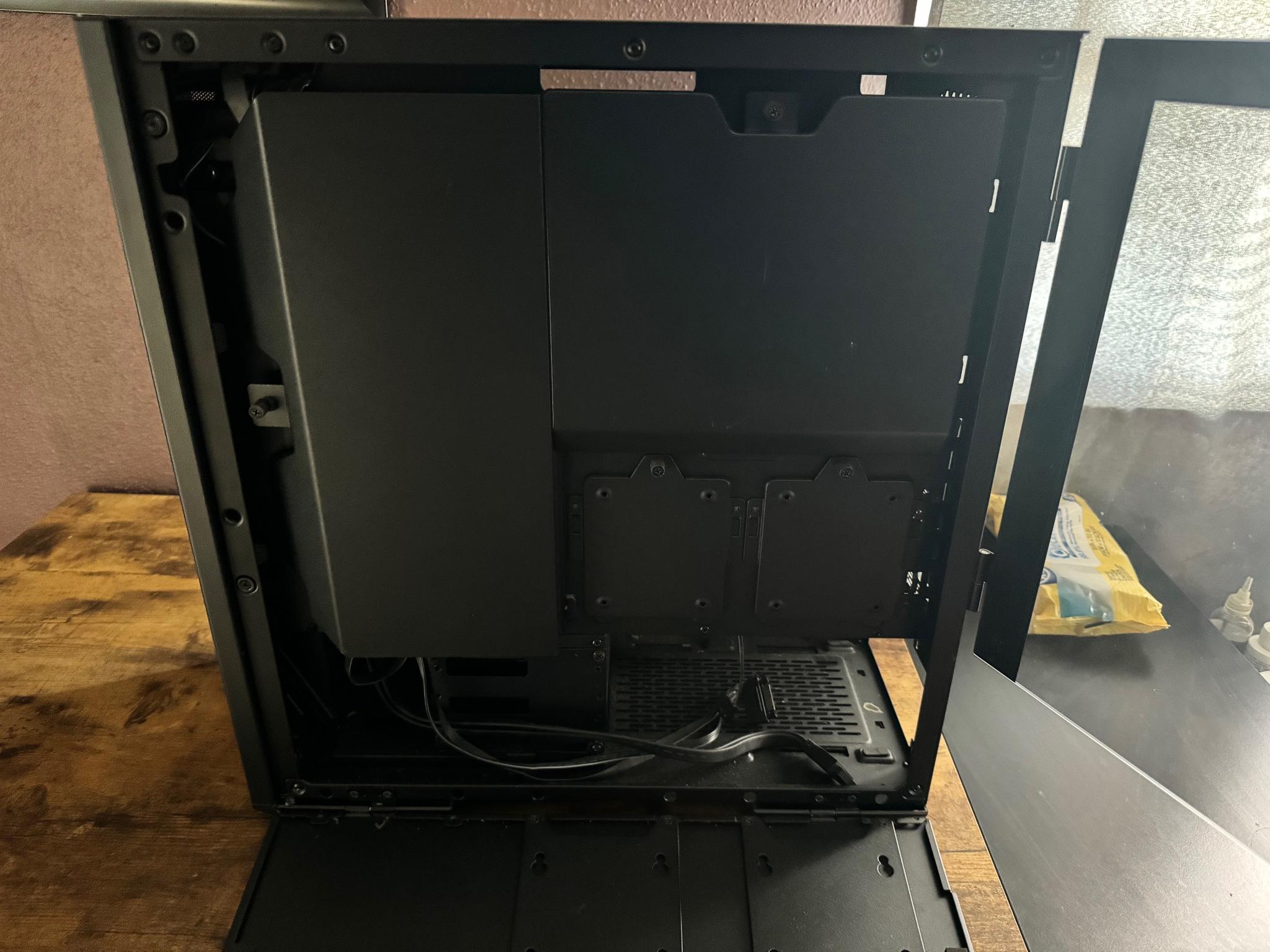 Pc Case Black just trying to get rid of it
