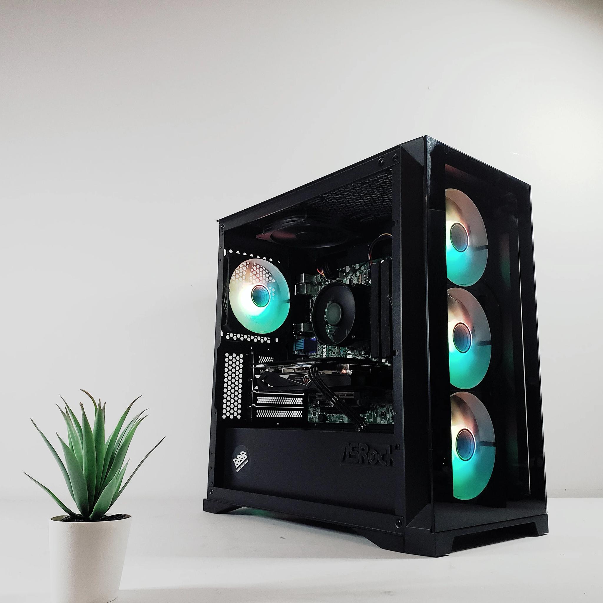 🚨 Budget Gaming PC | ⚙️RX570 | Custom RGB ✨ |