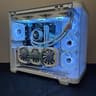🤍 Aesthetic Gaming PC 💙 | Nvidia RTX 4060 Ti | Ryzen 7 5700X | 1TB SSD