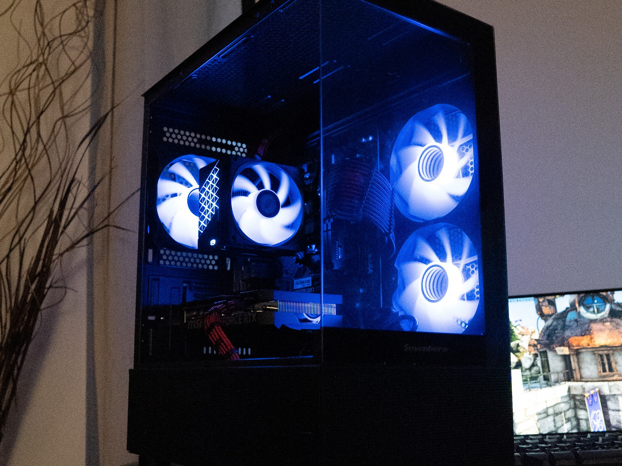 🩸⚫ | MSI RTX 4060 Ti | RYZEN 5 7500F | 16GB DDR5 RAM | 1TB NVME SSD | Ruby Rocket 4.0