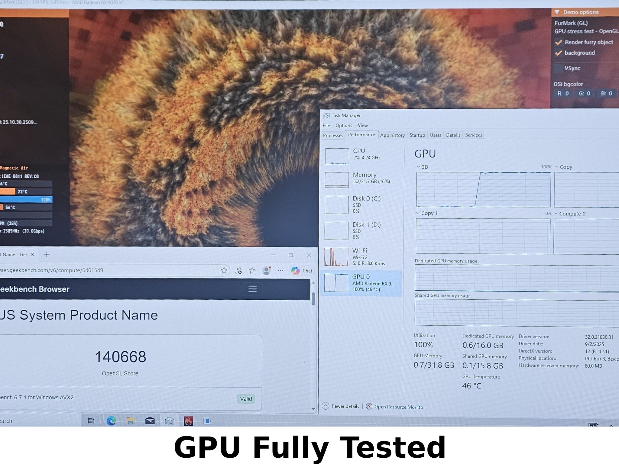 RX 9070 XT Radeon XFX