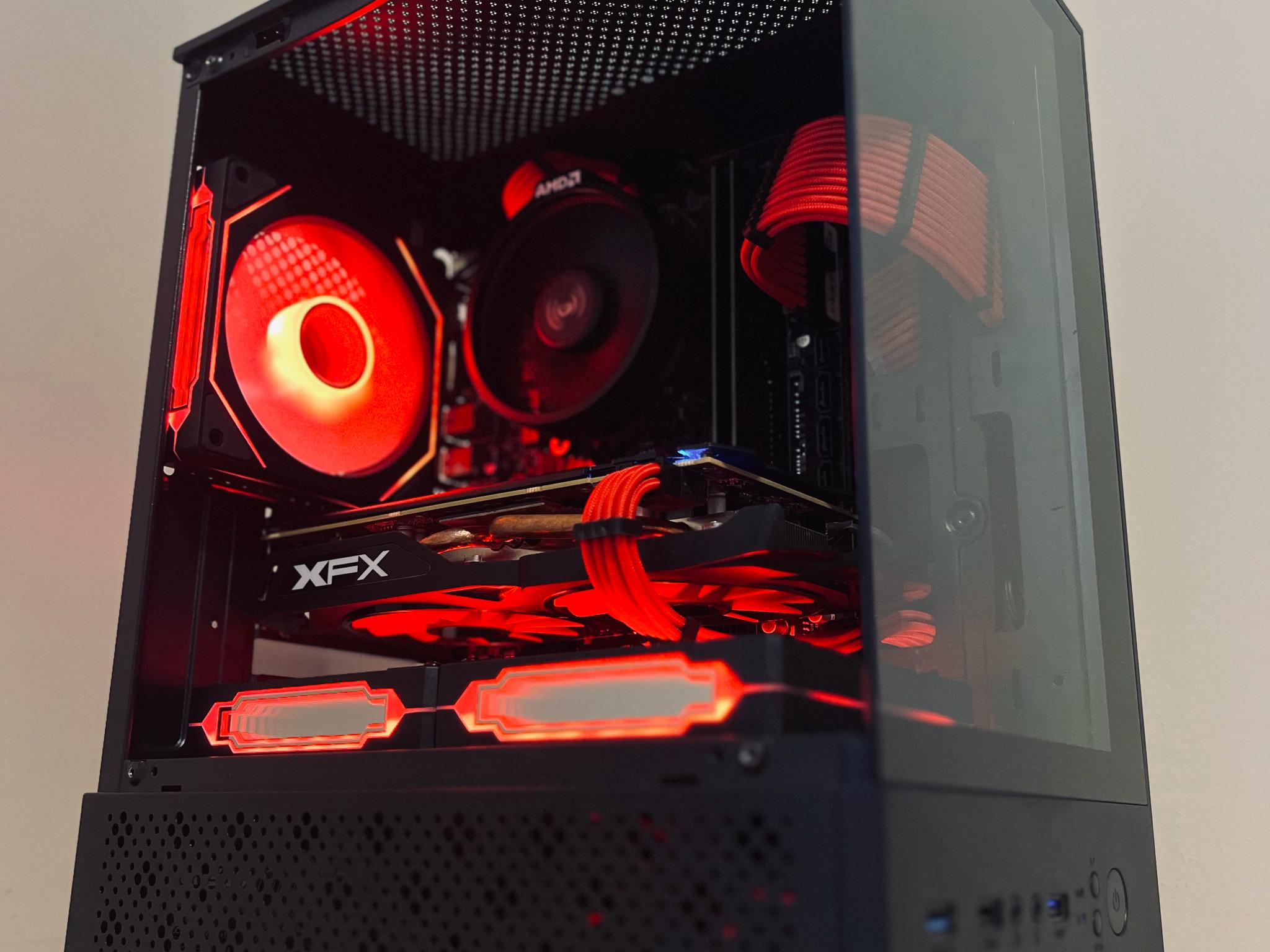 🔴Custom Built Gaming PC🔴 | Ryzen 5 | RX 570 | 16GB Ram | 512gb |