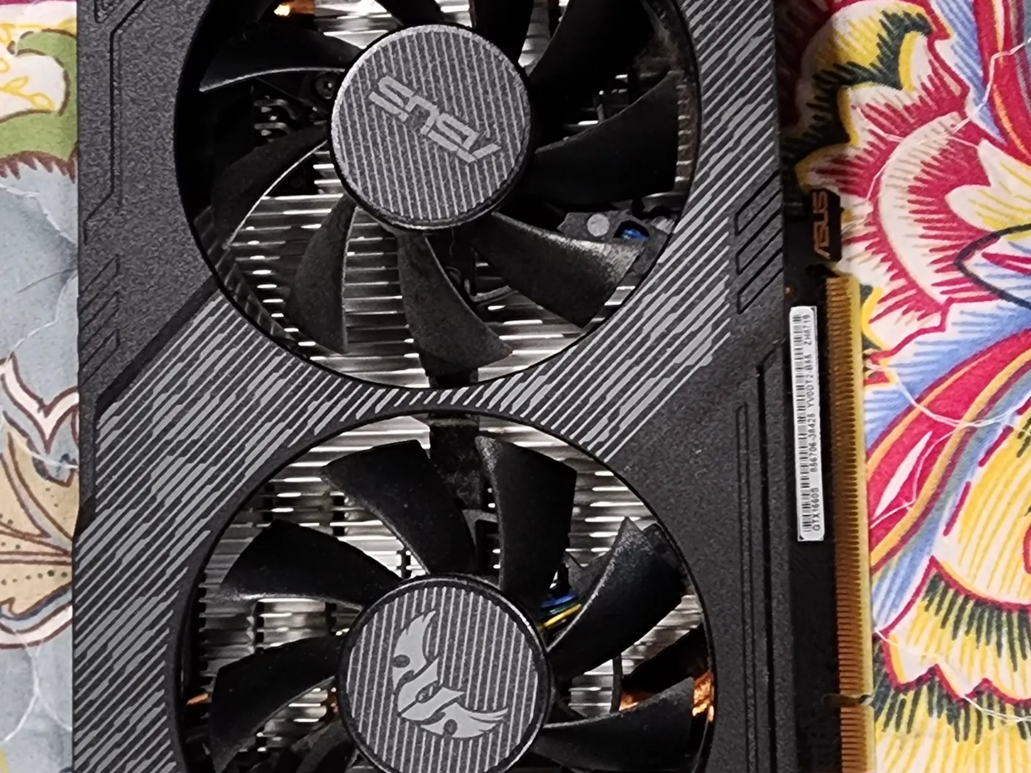 ASUS GeForce GTX 1660 TUF Super Overclocked 6GB GDDR6 Gaming Graphics Card GPU