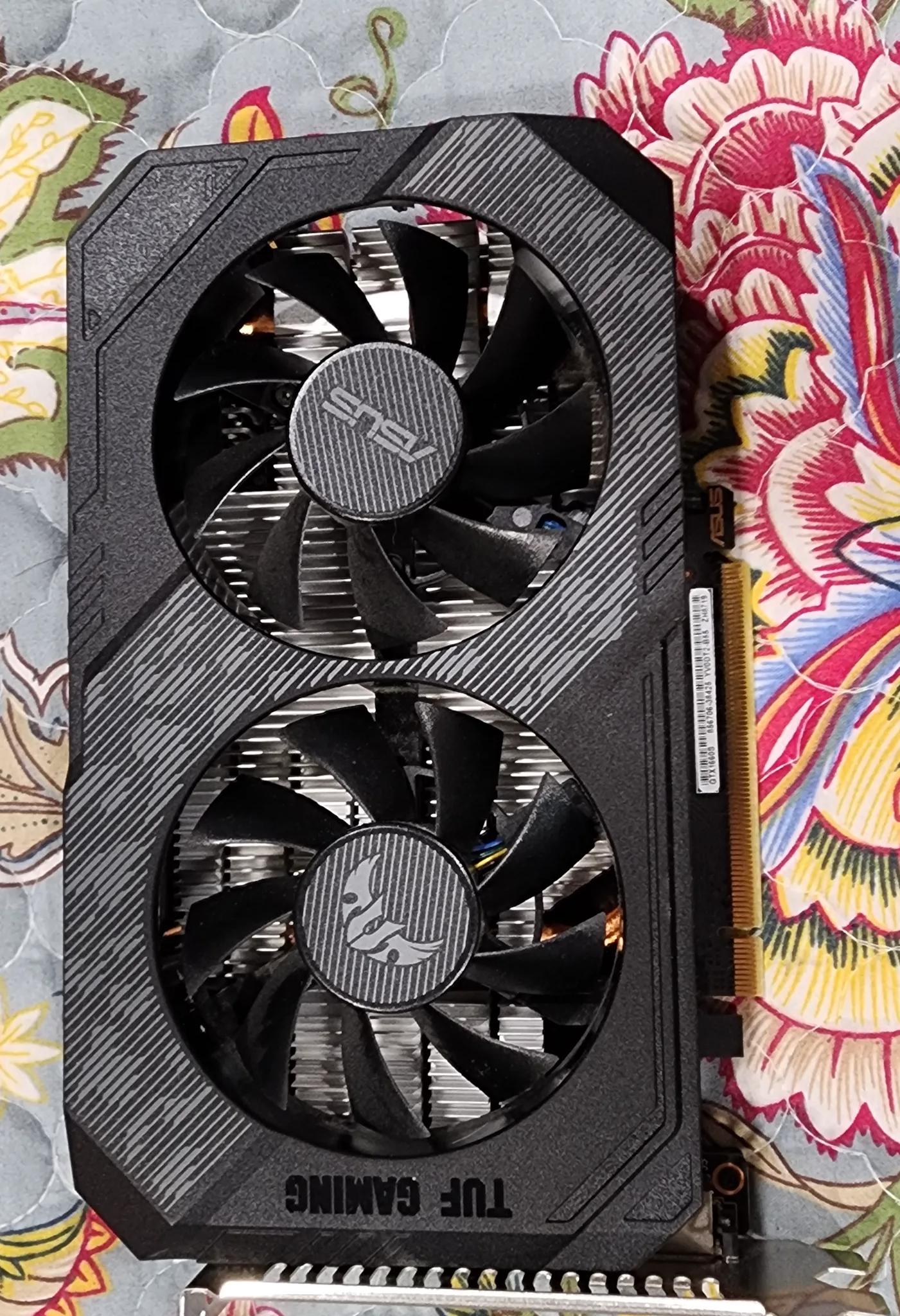 ASUS GeForce GTX 1660 TUF Super Overclocked 6GB GDDR6 Gaming Graphics Card GPU