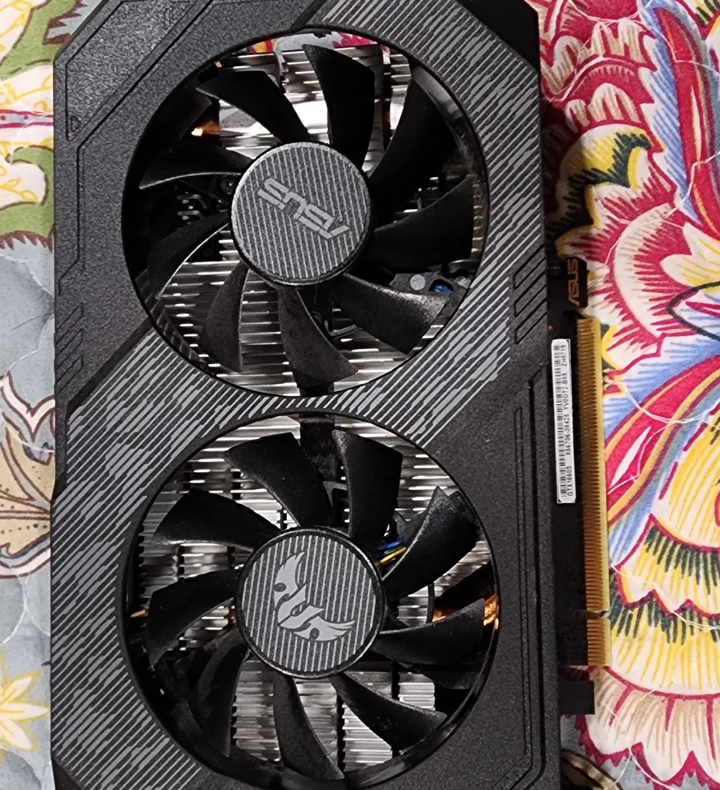 ASUS GeForce GTX 1660 TUF Super Overclocked 6GB GDDR6 Gaming Graphics Card GPU