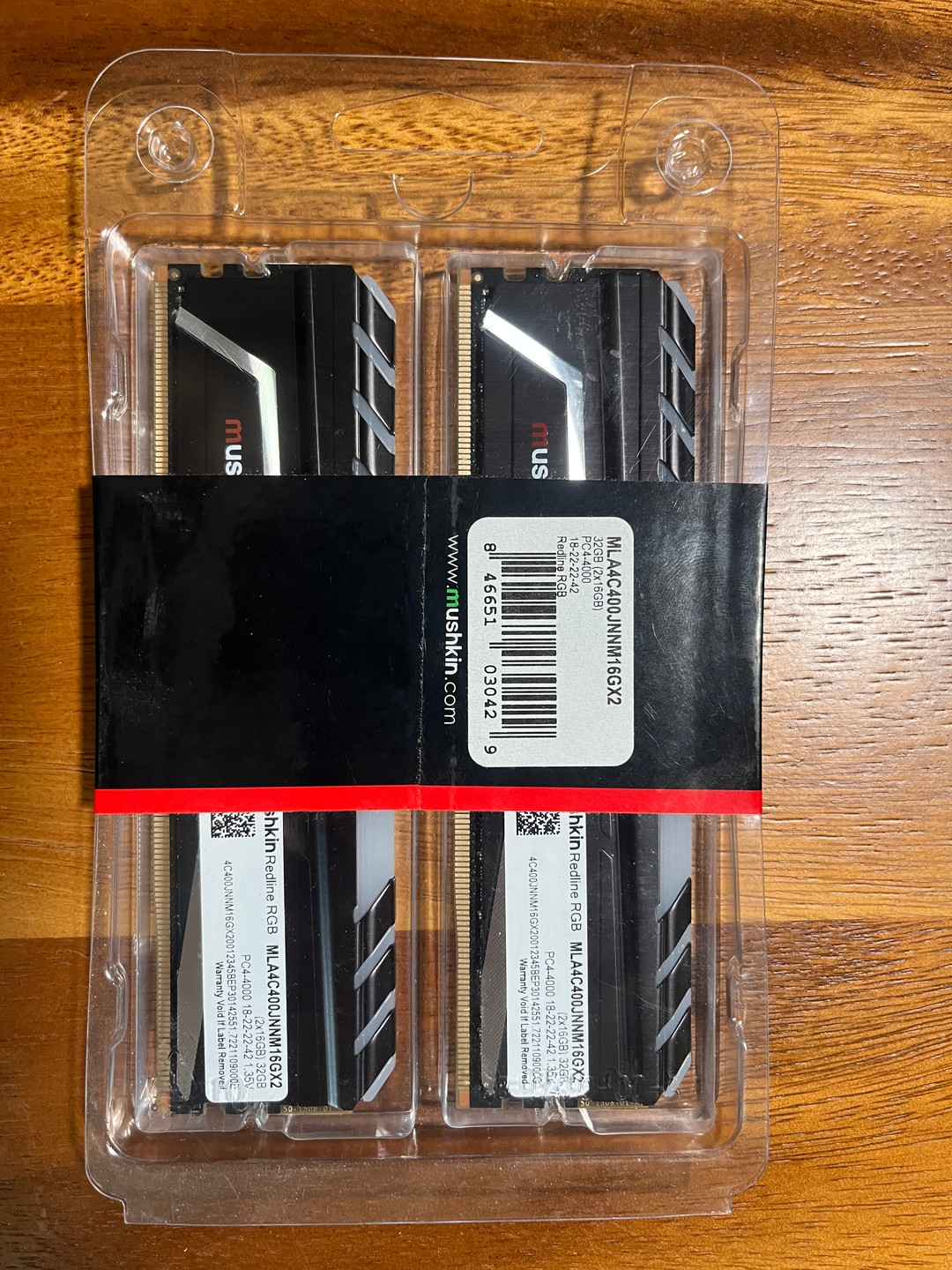 Mushkin Redline Lumina 32GB (2x16GB) 4000MHz DDR4 Memory Kit | Jawa