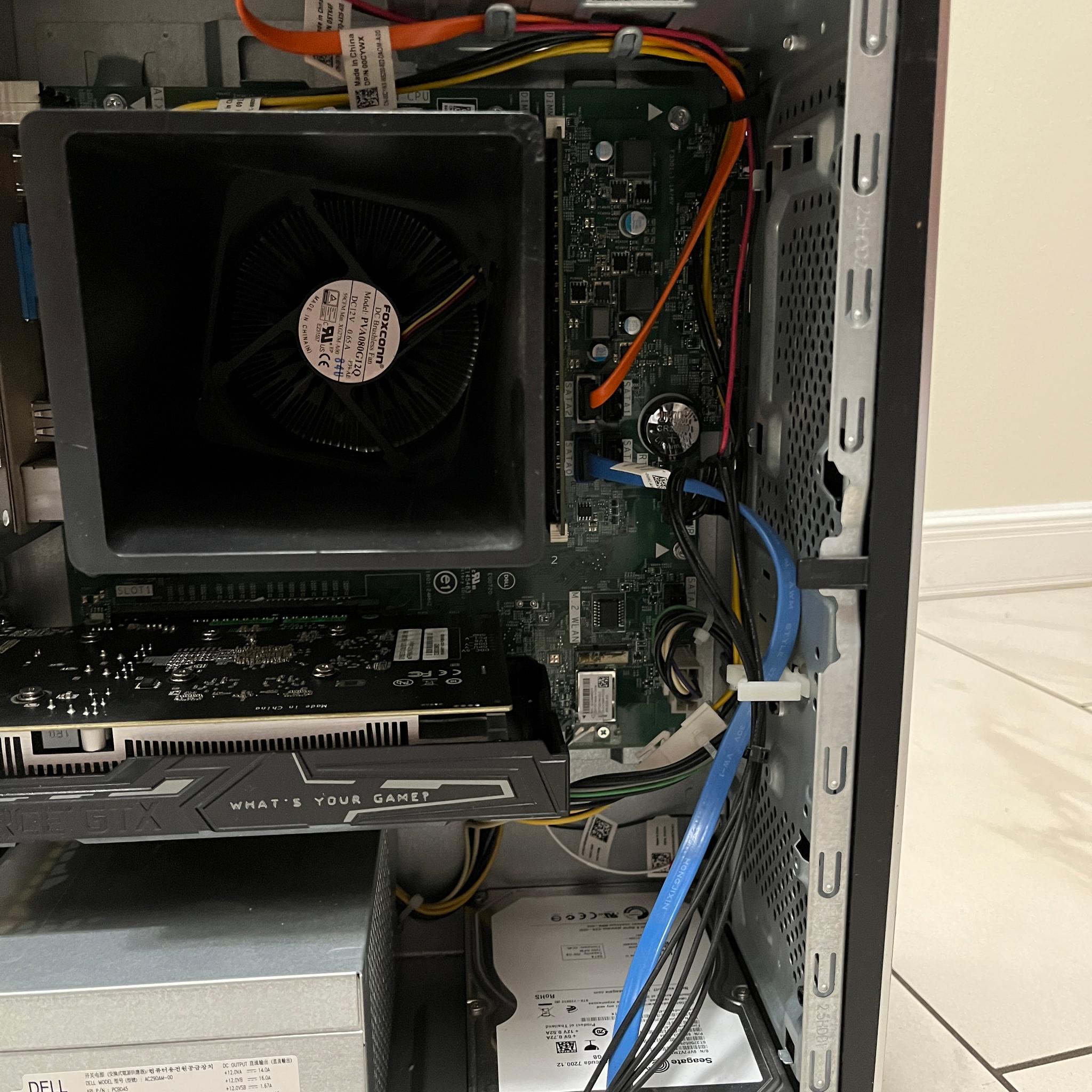 NVIDIA GTX 1650 4GB, Intel i3-8100, 12GB RAM, 1 TB Storage, Dell Gaming PC w/ Wi-Fi & BT