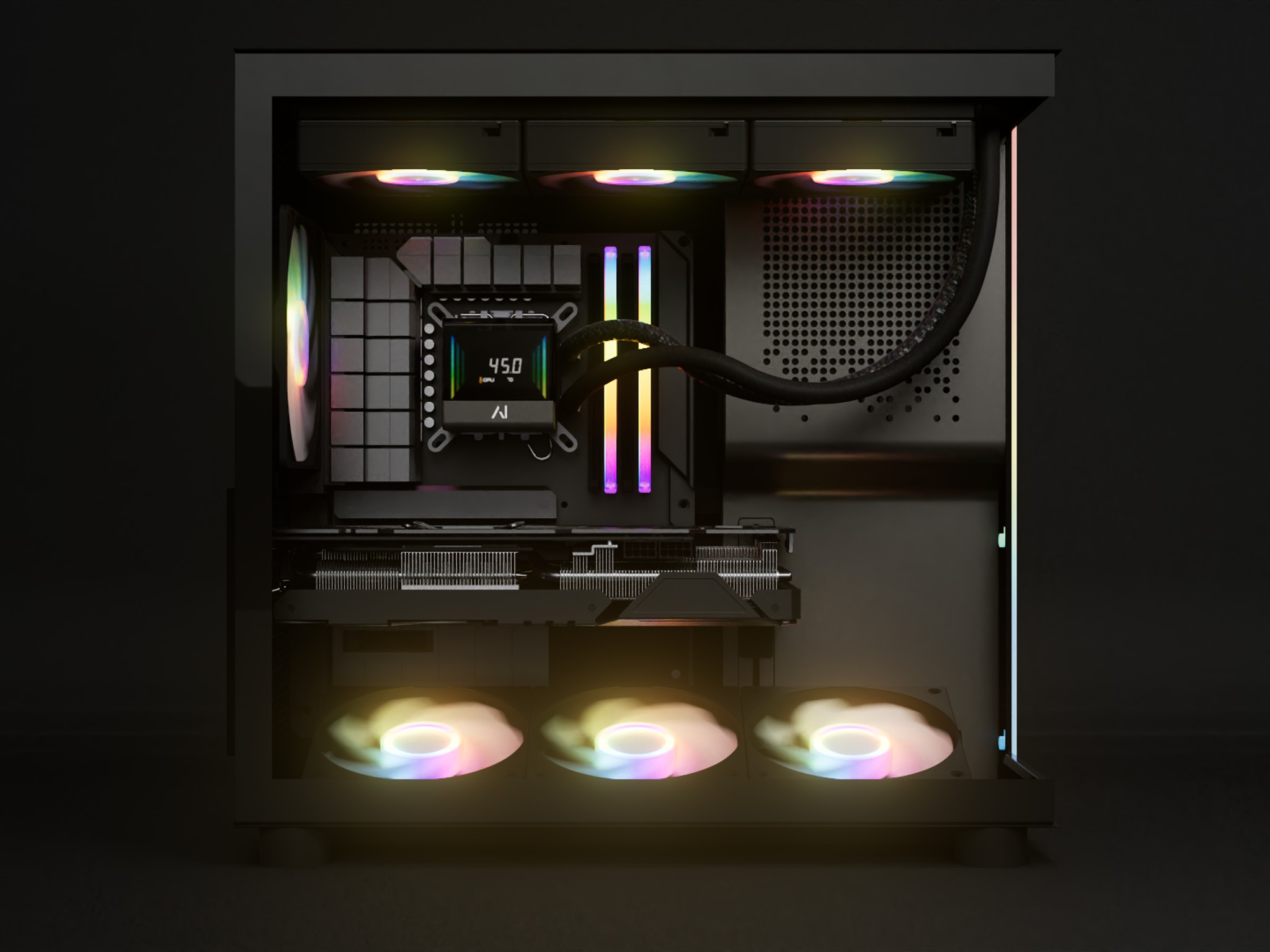 Ryzen 7 9800X3D | RTX 5090 32GB | 32GB DDR5 (6000 MT/s) | 2TB SSD | Digital Display | 1200w | AI V3