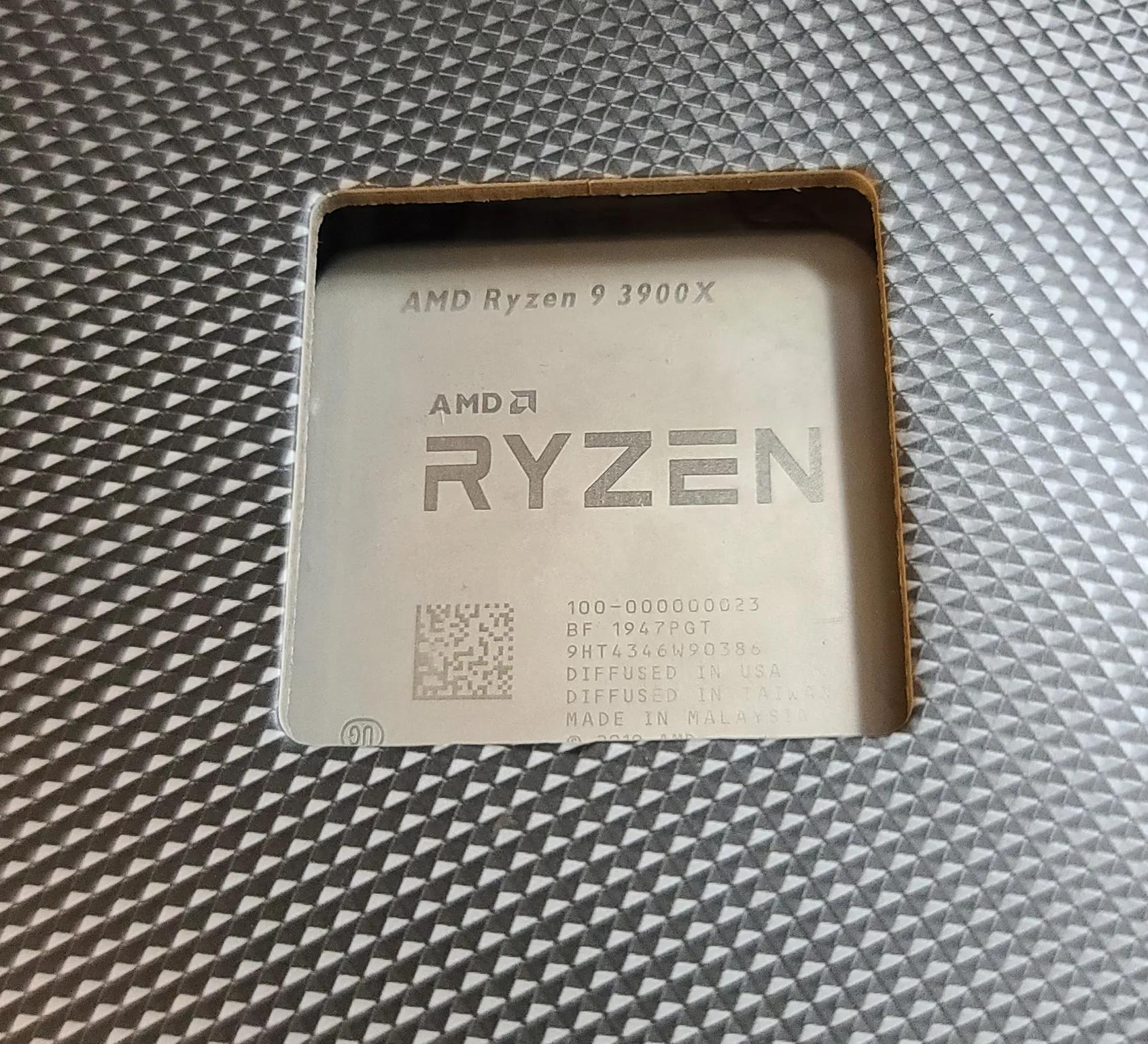 AMD Ryzen 9 3900X 12 core 24 Thread Processor CPU USED